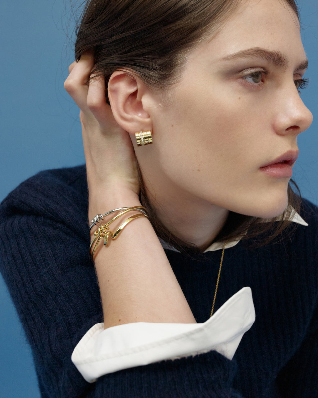 Numbering - Wrapped Coil Cuff Bracelet #6903 product image 3 | TRAB K-Fashion Australia