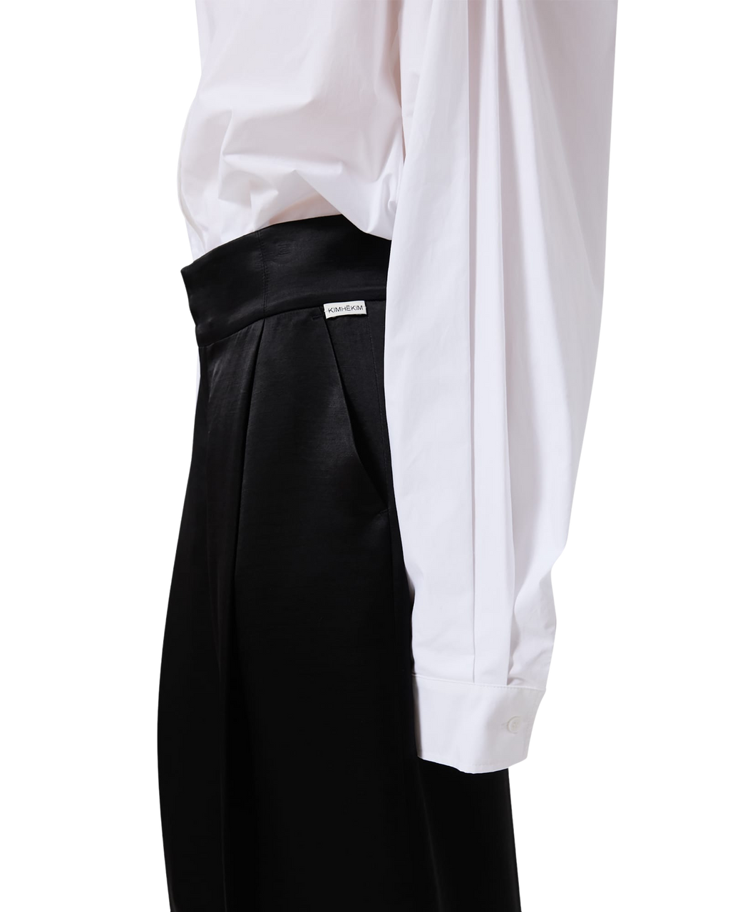 Kimhe Kim - Belted Wide Pants (Black) product image 9 | TRAB K-Fashion Australia