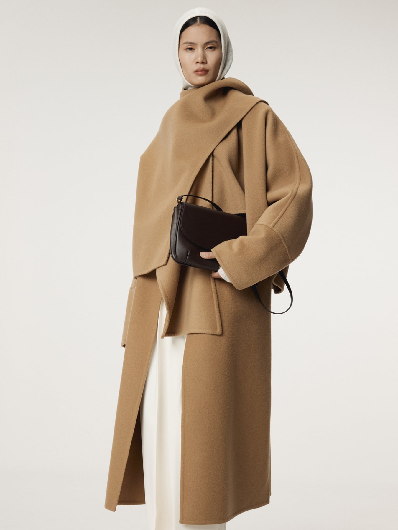 Recto - Classic Belted Handmade Coat (Desert) product image 7 | TRAB K-Fashion Australia