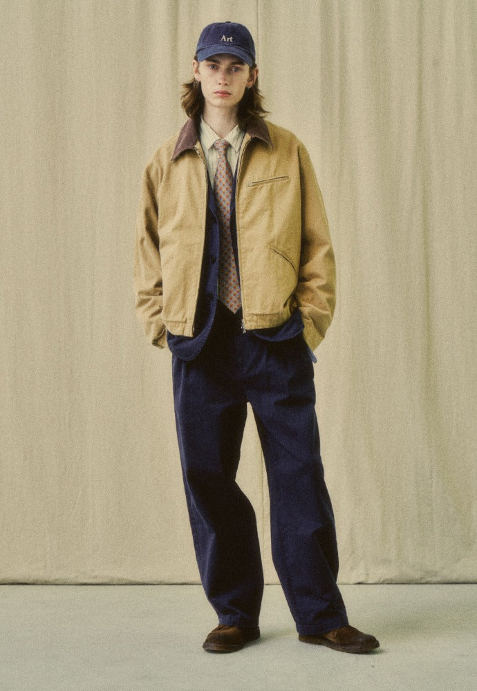 Art if acts - Hillside Work Jacket (Beige) product image 1 | TRAB K-Fashion Australia