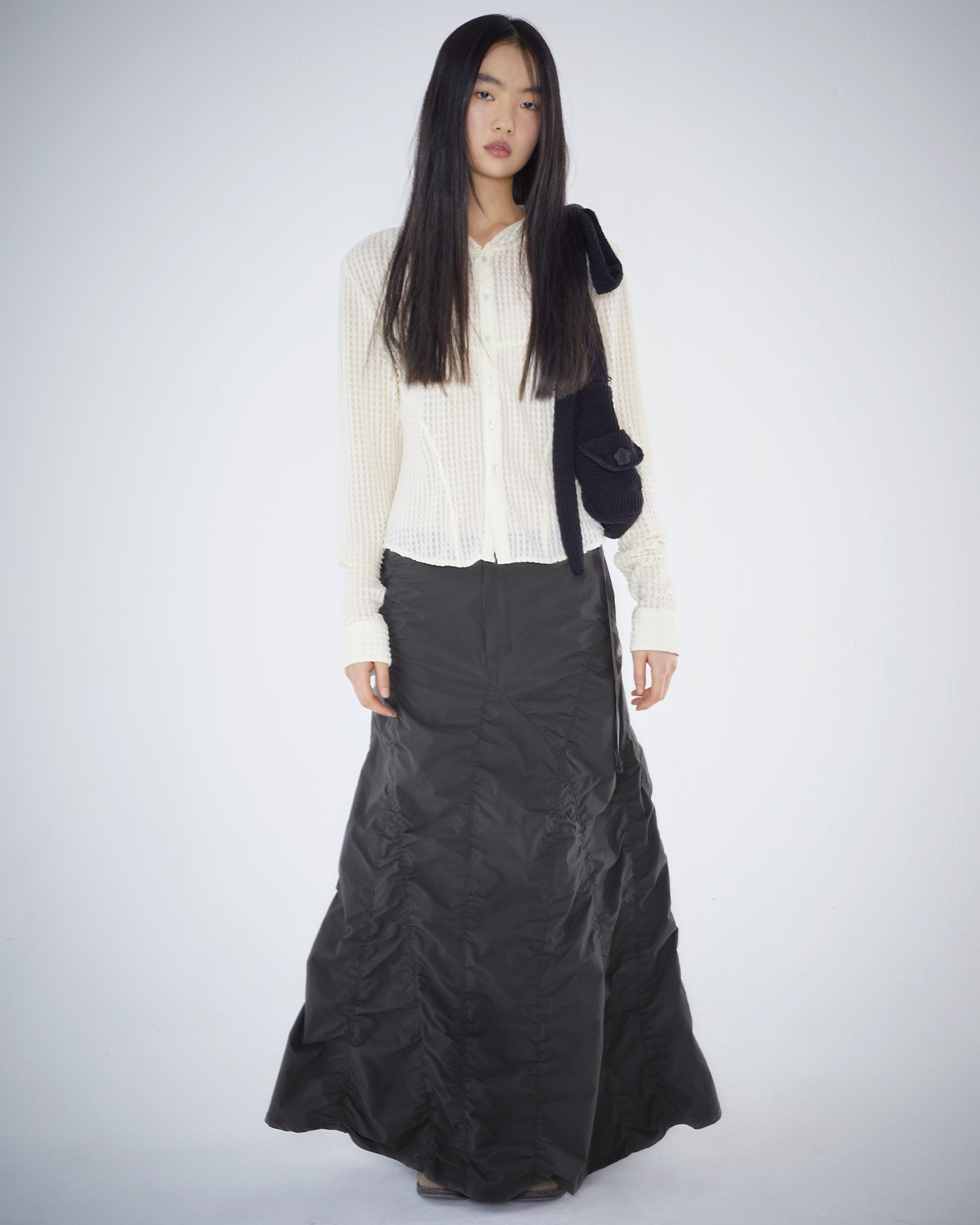 Coyseio - Round Hoodie Shirts (Ivory) product image 7 | TRAB K-Fashion Australia