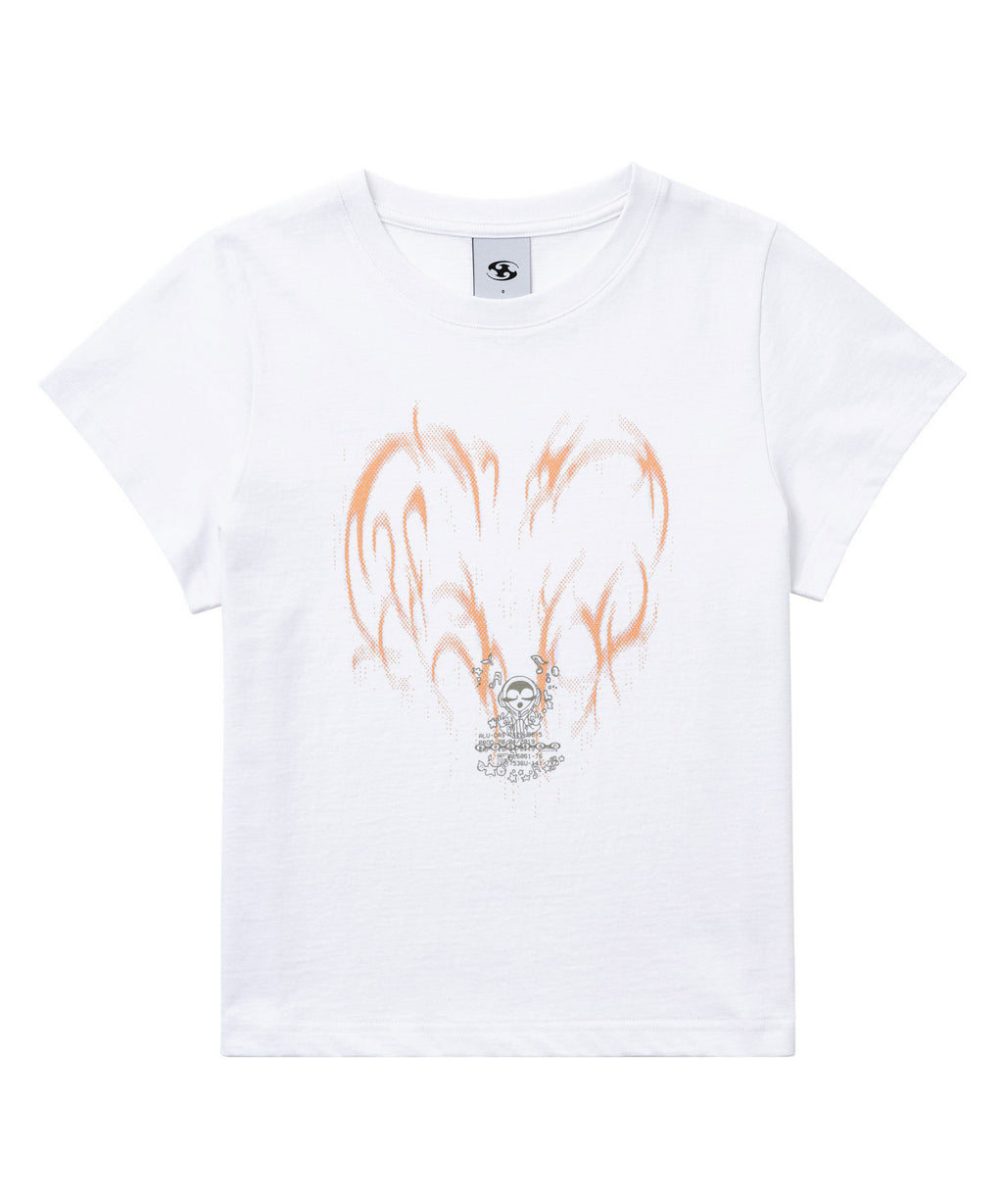 San San Gear - Pulse Of Rebirth T-Shirt_0 (White) product image 1 | TRAB K-Fashion Australia