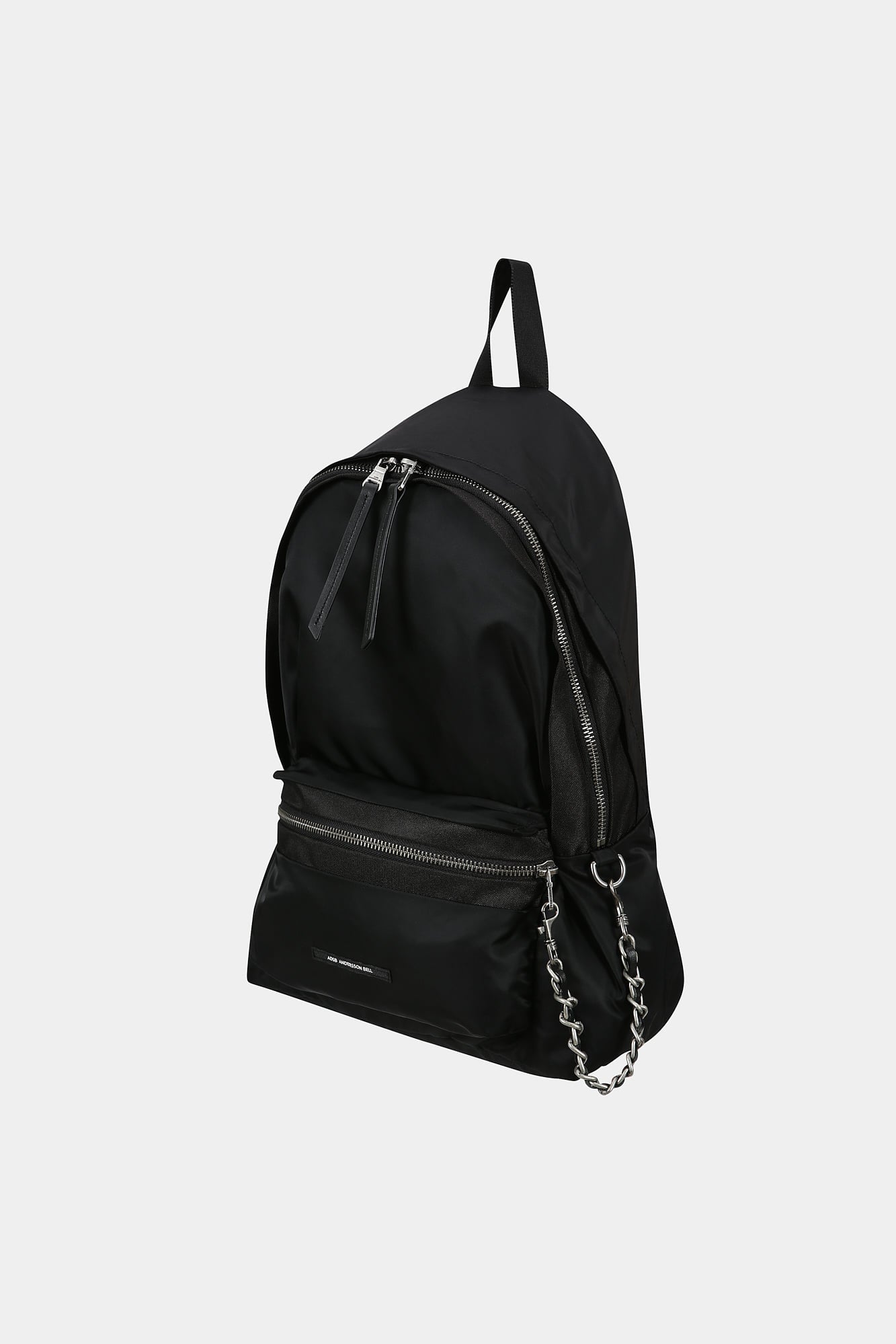Andersson Bell - Unisex Urban Nylon Chain Backpack (Black) product image 9 | TRAB K-Fashion Australia