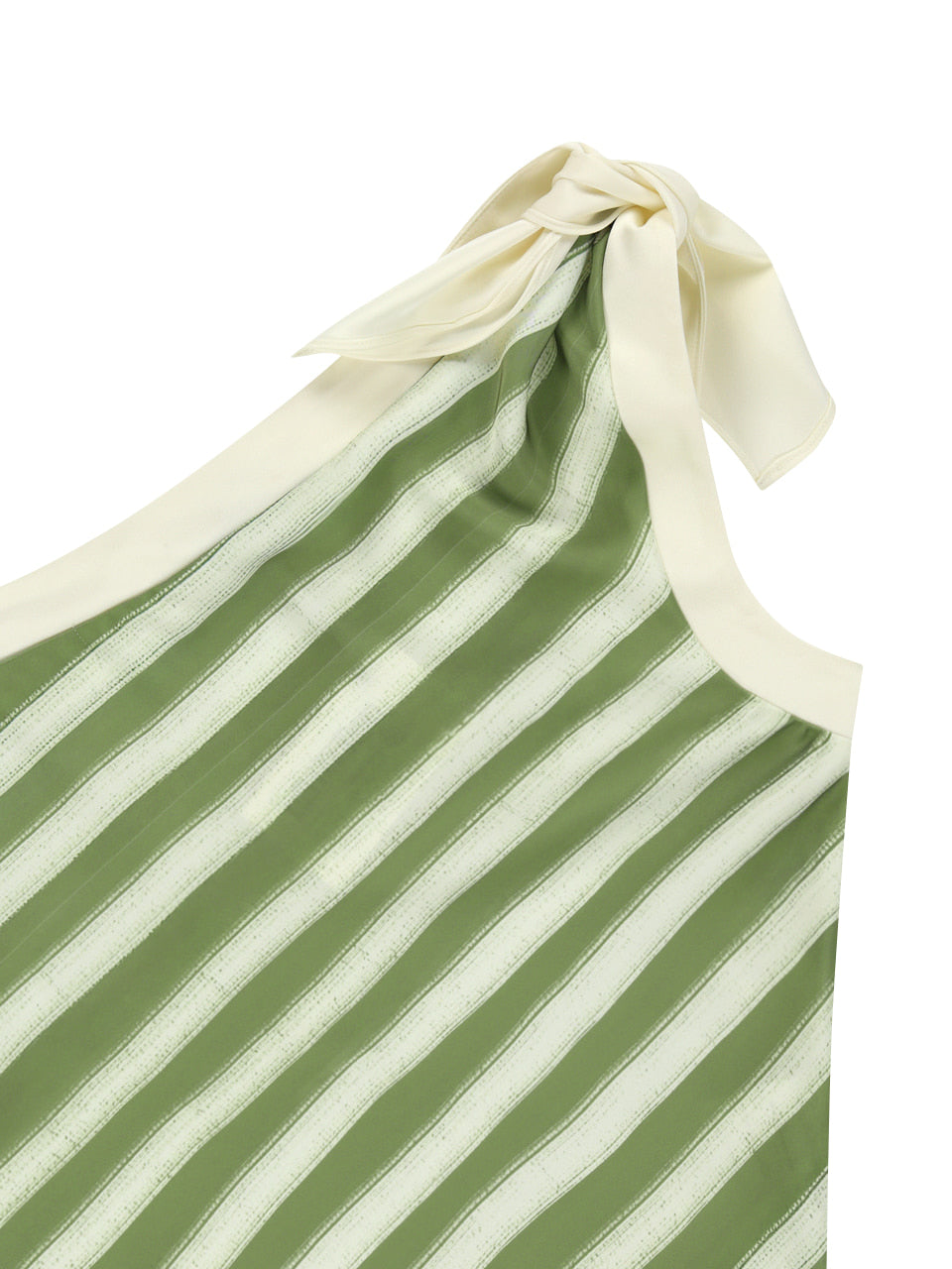Kijun - [Ships 18 June] Stripe Scarf Top (Olive Green) product image 13 | TRAB K-Fashion Australia