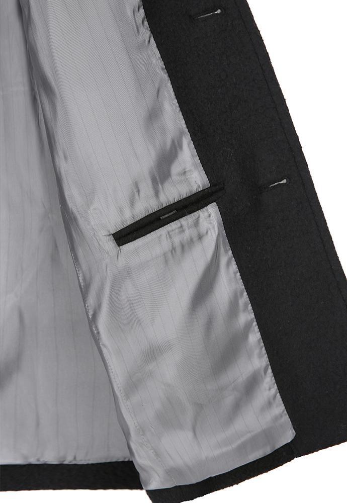 Art if acts - Leather Collar Casentino Half Coat (Black) product image 11 | TRAB K-Fashion Australia