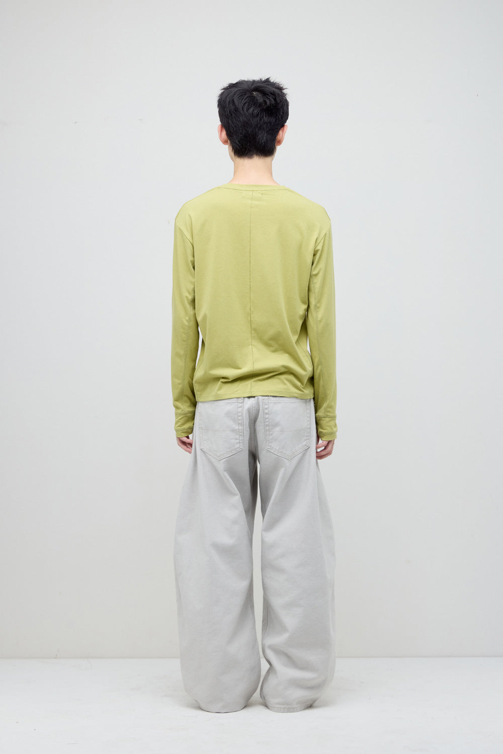 Hatchingroom - Wide Curve Jeans (Light Grey) product image 8 | TRAB K-Fashion Australia