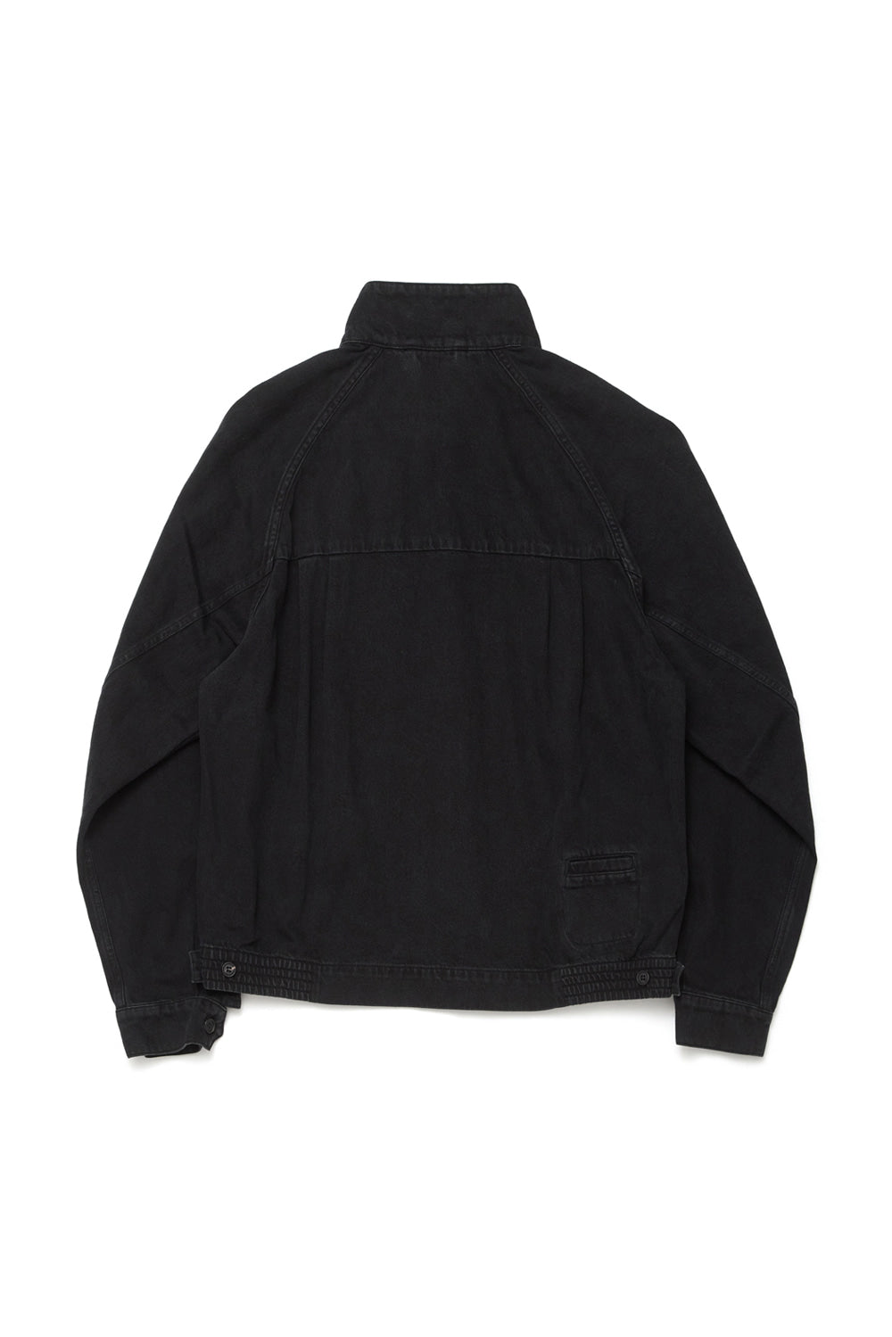 Hatchingroom - Harrington Denim Jacket (Black) product image 2 | TRAB K-Fashion Australia