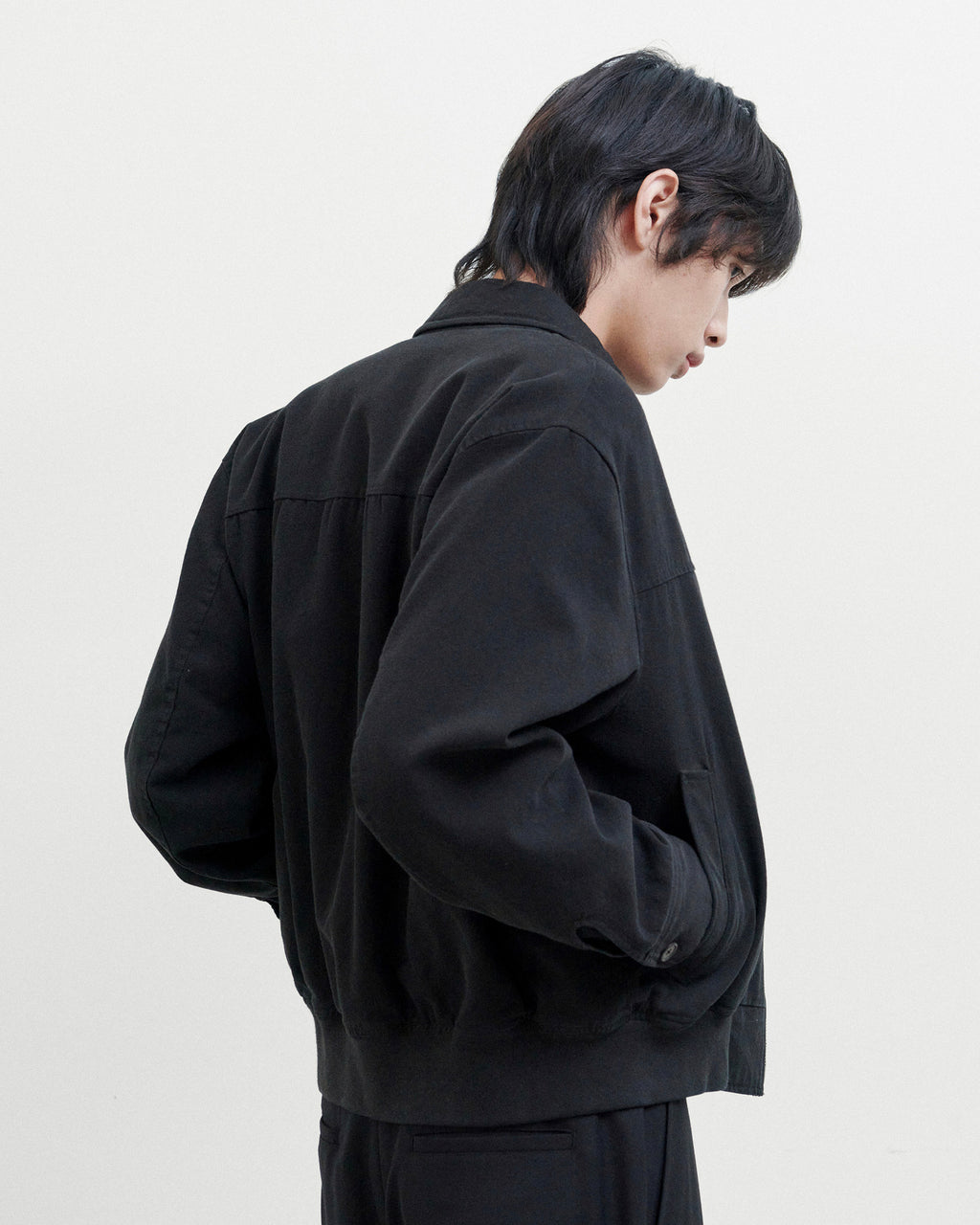 Brownyard - Washed Blouson (Black) product image 3 | TRAB K-Fashion Australia