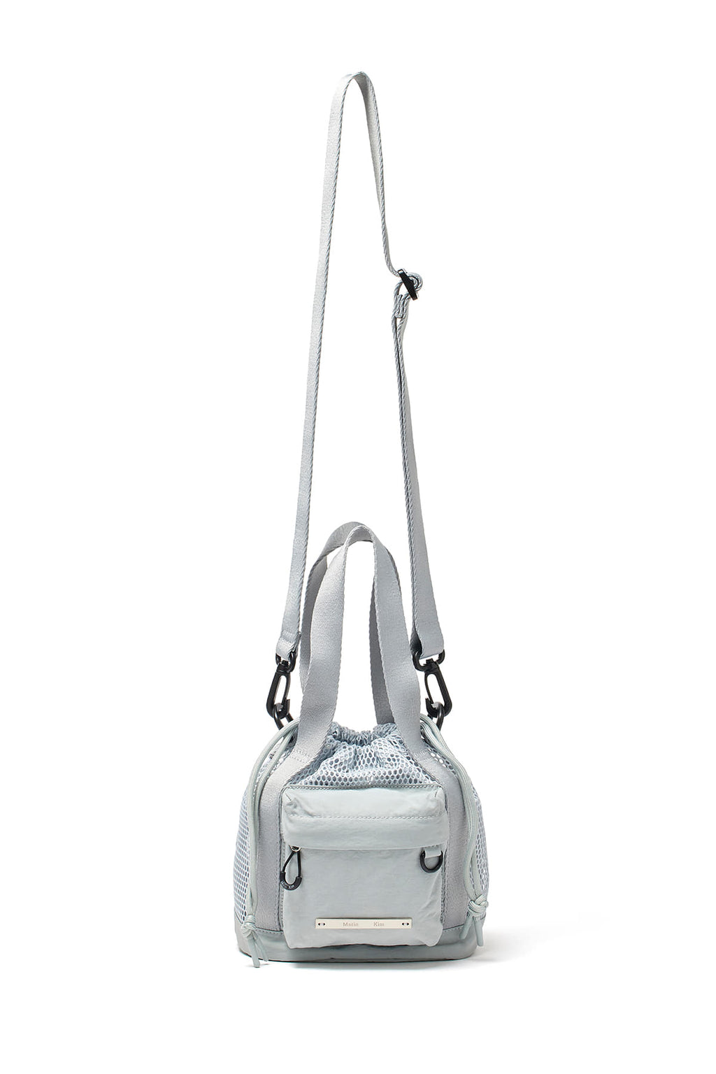 Matin Kim - One Pocket Mesh Mini Bag (Grey) product image 5 | TRAB K-Fashion Australia