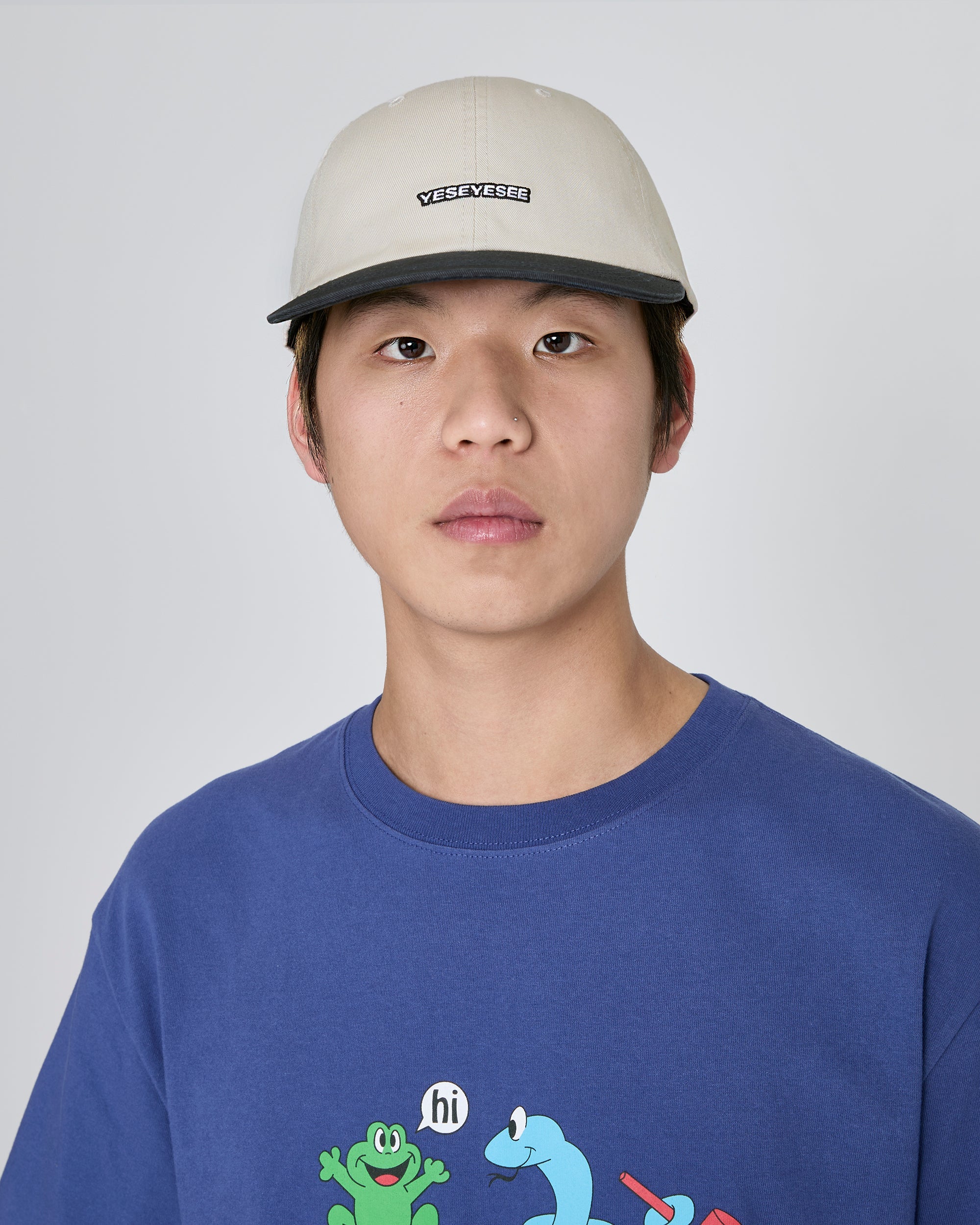 yeseyesee - Logo Cap (Stone) product image 4 | TRAB K-Fashion Australia