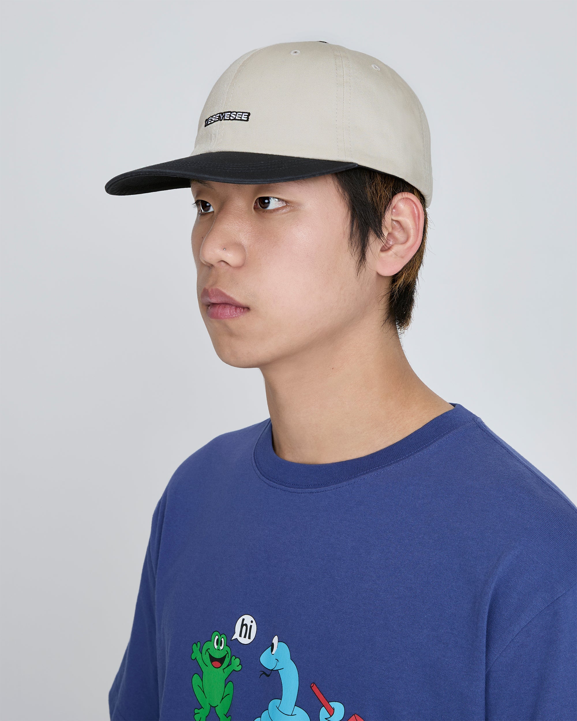 yeseyesee - Logo Cap (Stone) product image 5 | TRAB K-Fashion Australia