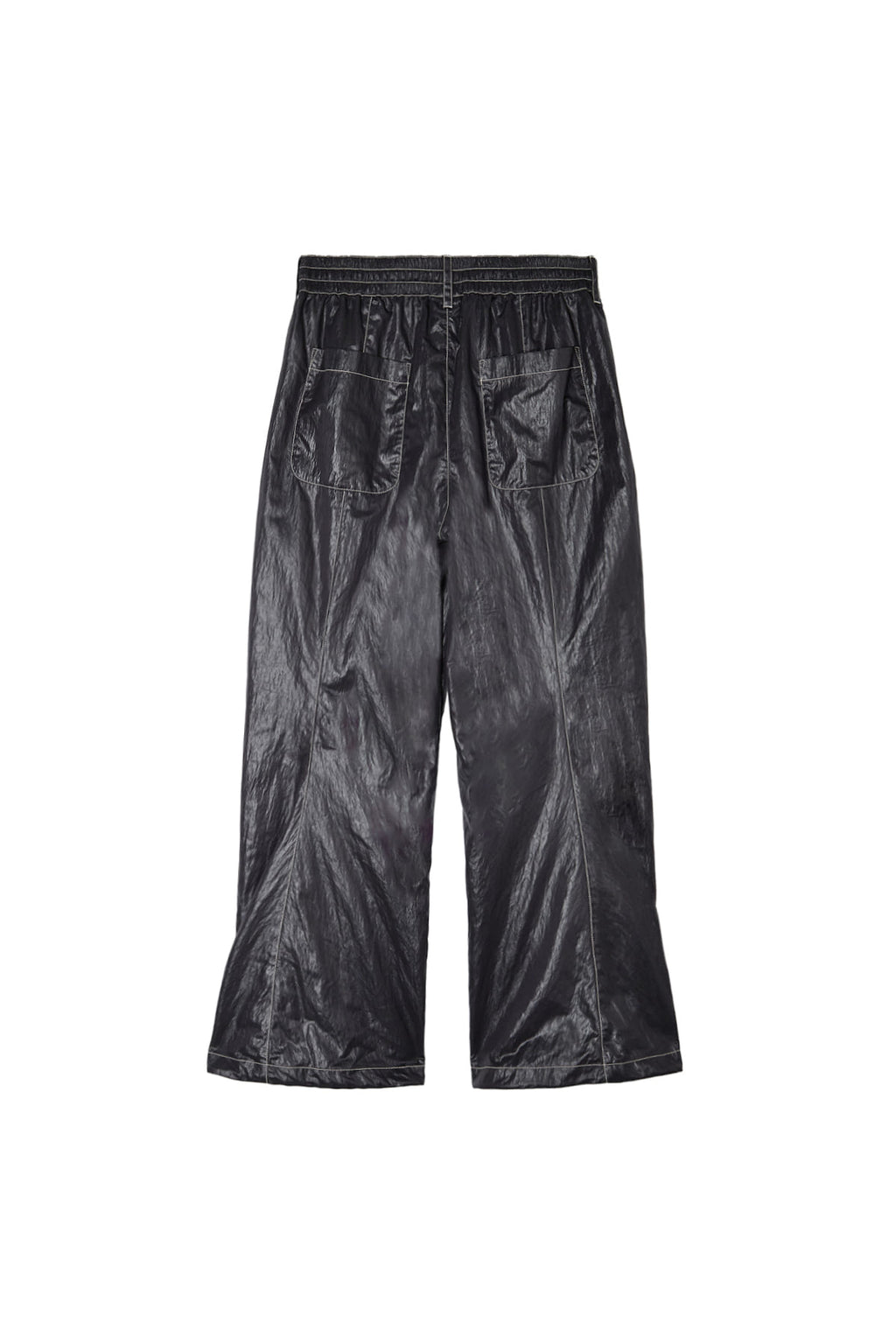 Matin Kim - Glossy Banding Track Pants (Black) product image 3 | TRAB K-Fashion Australia