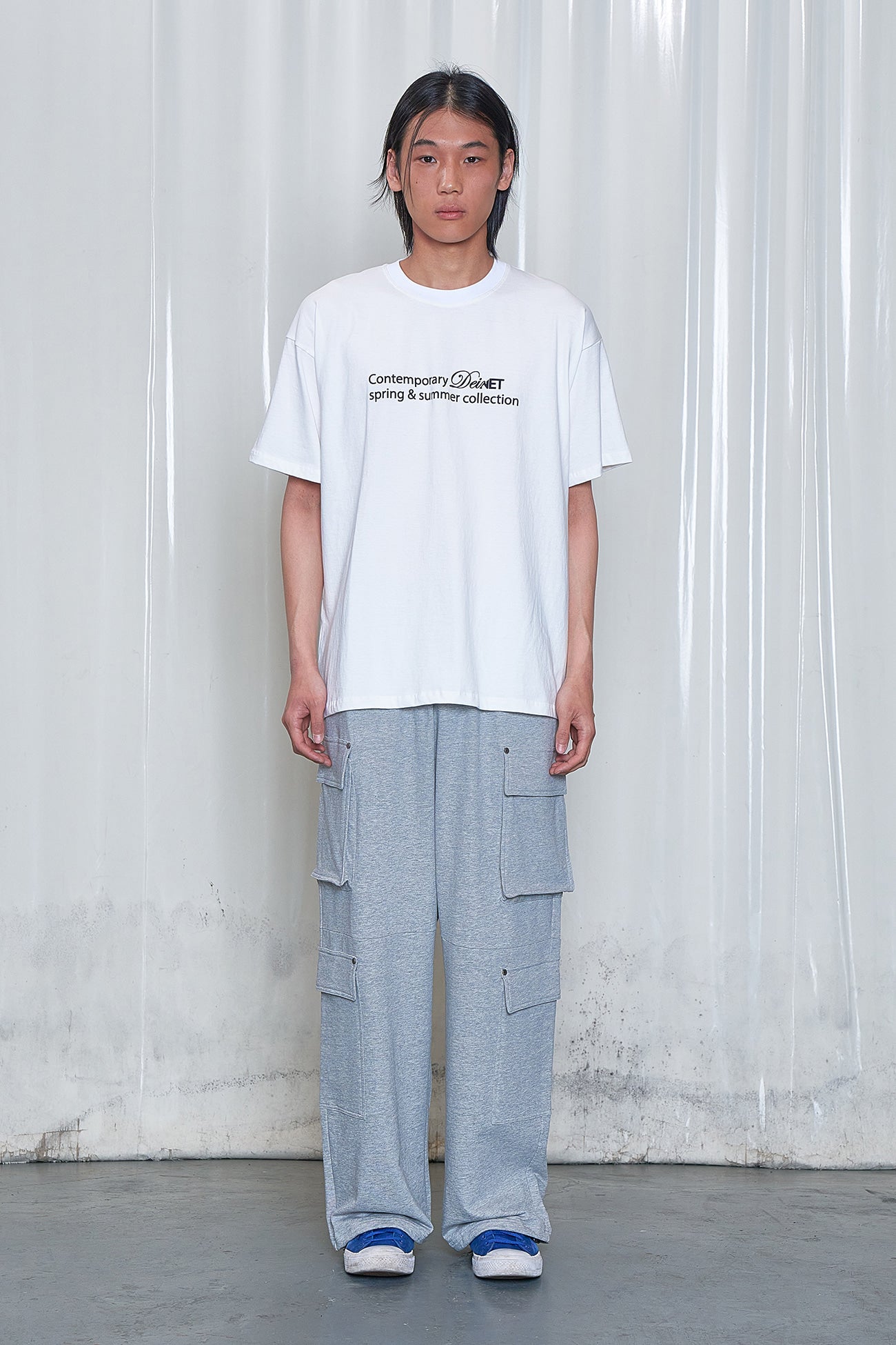 Deinet - Contemporary T-Shirt (White) product image 1 | TRAB K-Fashion Australia