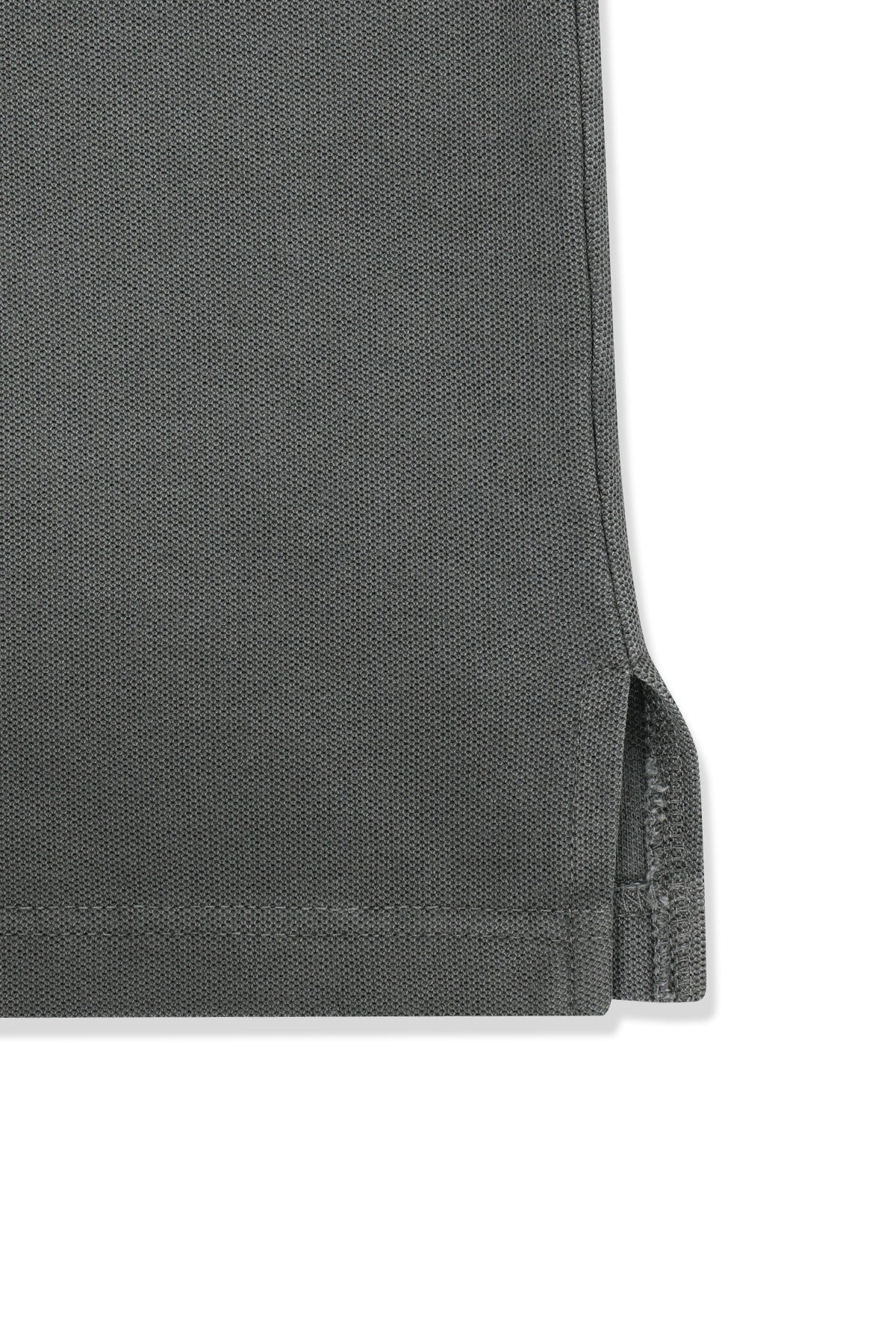Matin Kim - Small Logo Washed Pique Top (Charcoal) product image 5 | TRAB K-Fashion Australia