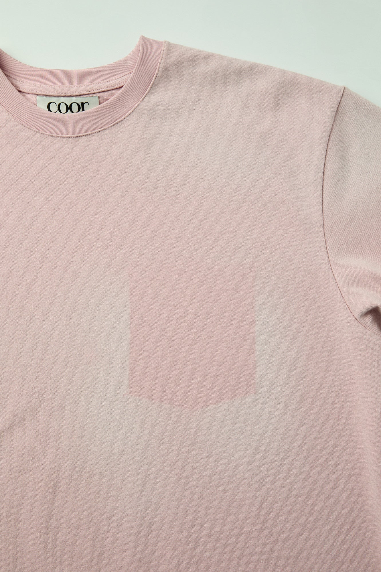Coor - Spray Washed Pocket Point T-Shirt (Pink) product image 6 | TRAB K-Fashion Australia