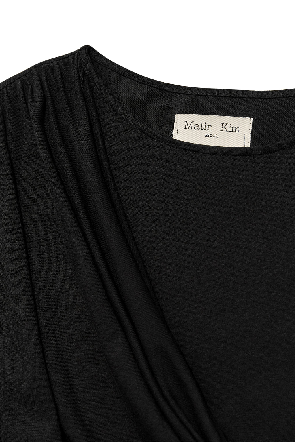 Matin Kim - Tied Detail String Top (Black) product image 3 | TRAB K-Fashion Australia