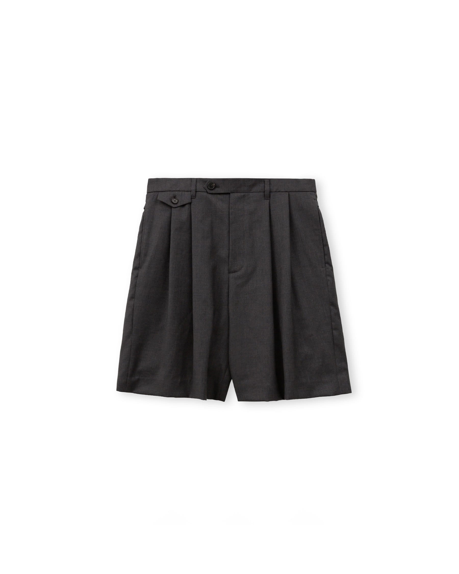 Brownyard - Wool Half Pants (Charcoal) product image 3 | TRAB K-Fashion Australia