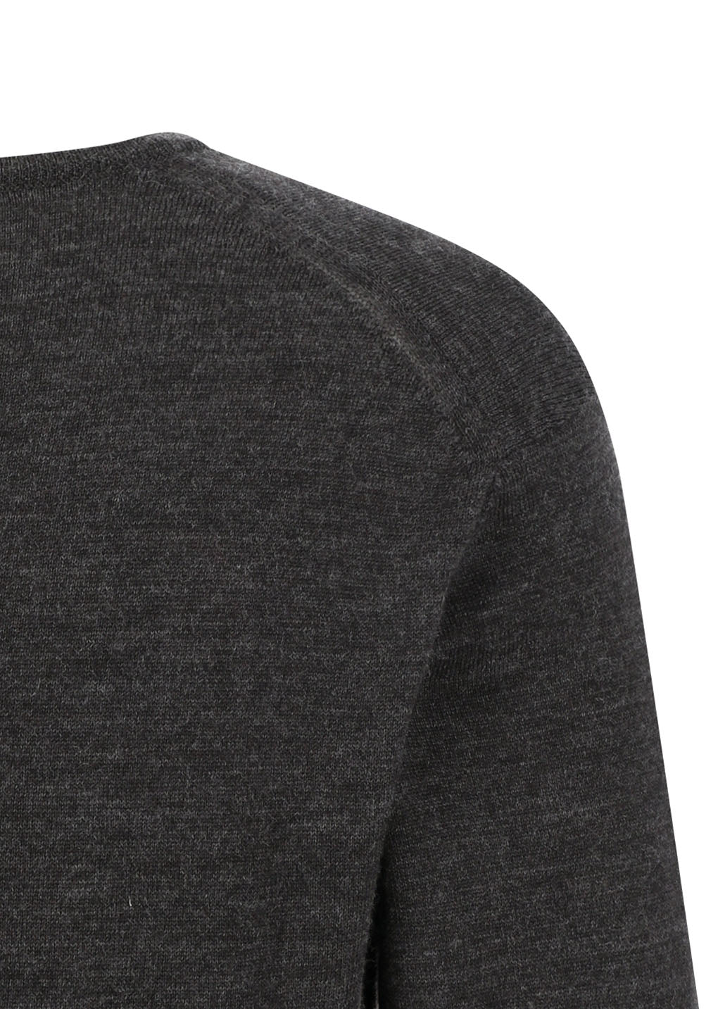 Amomento - Wool V-neck Knit (Charcoal) product image 8 | TRAB K-Fashion Australia