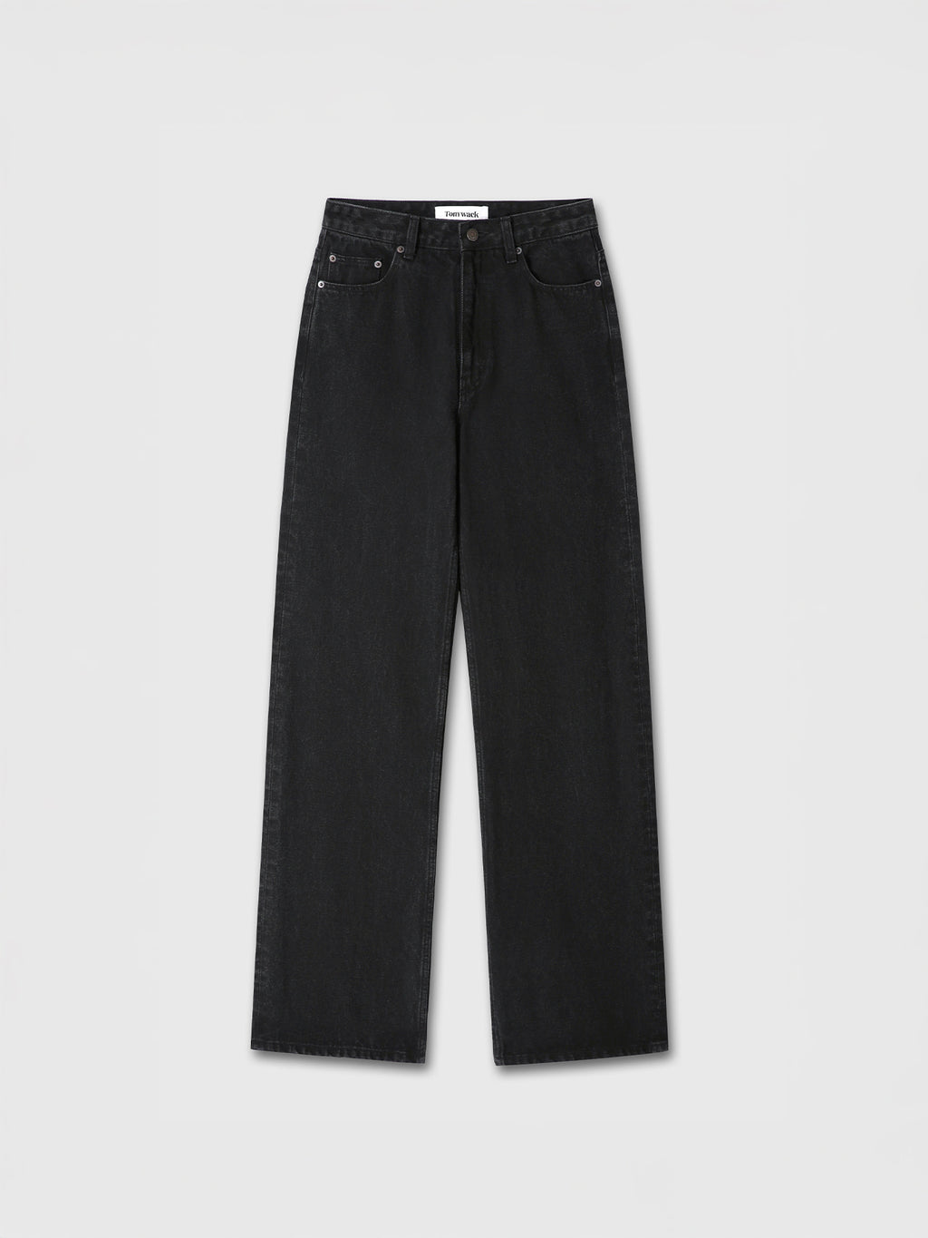 Tonywack - Zipped Wide Leg Denim (Black) product image 8 | TRAB K-Fashion Australia