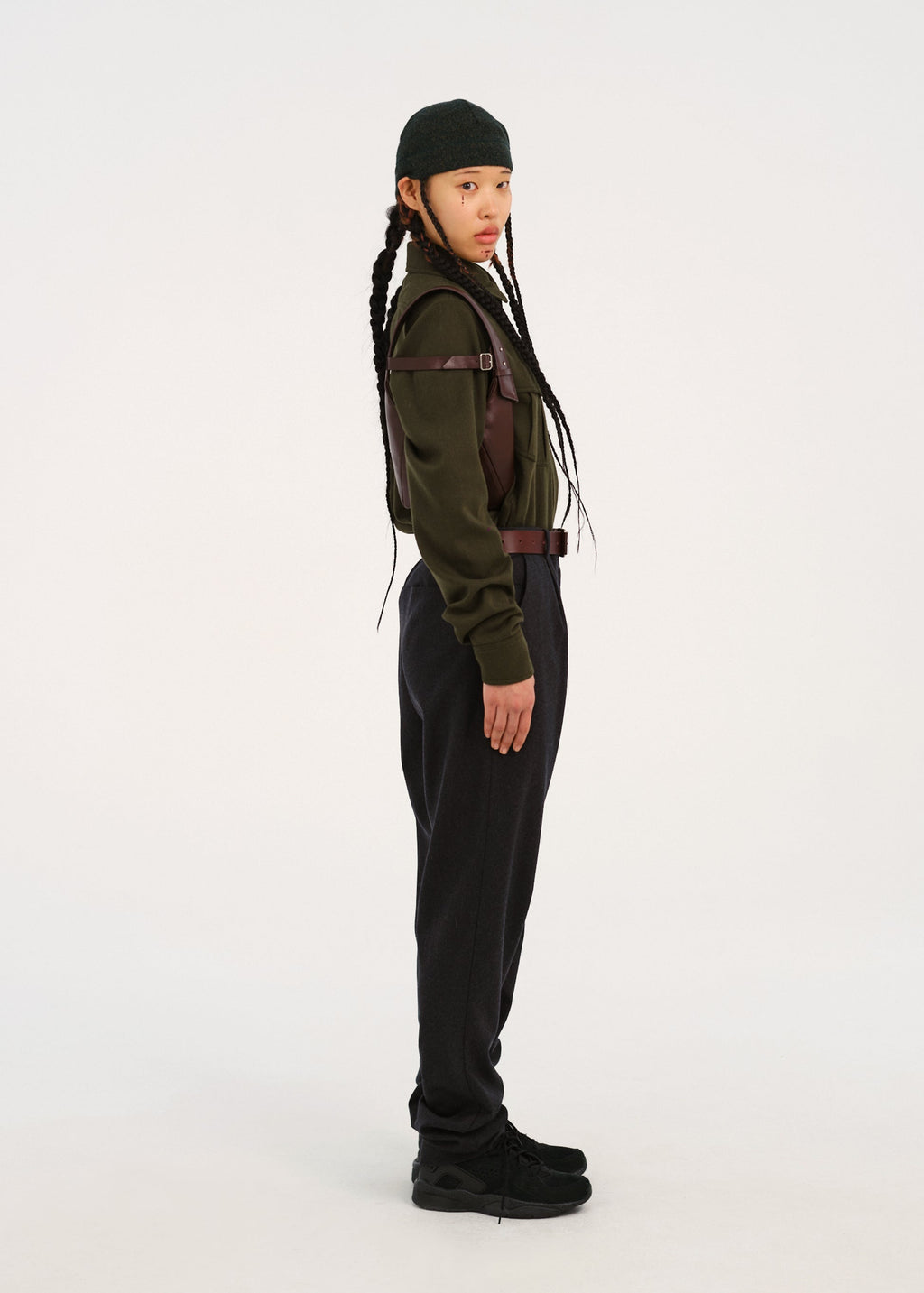 Hyein Seo - Wool Pocket Shirts (Khaki) product image 5 | TRAB K-Fashion Australia
