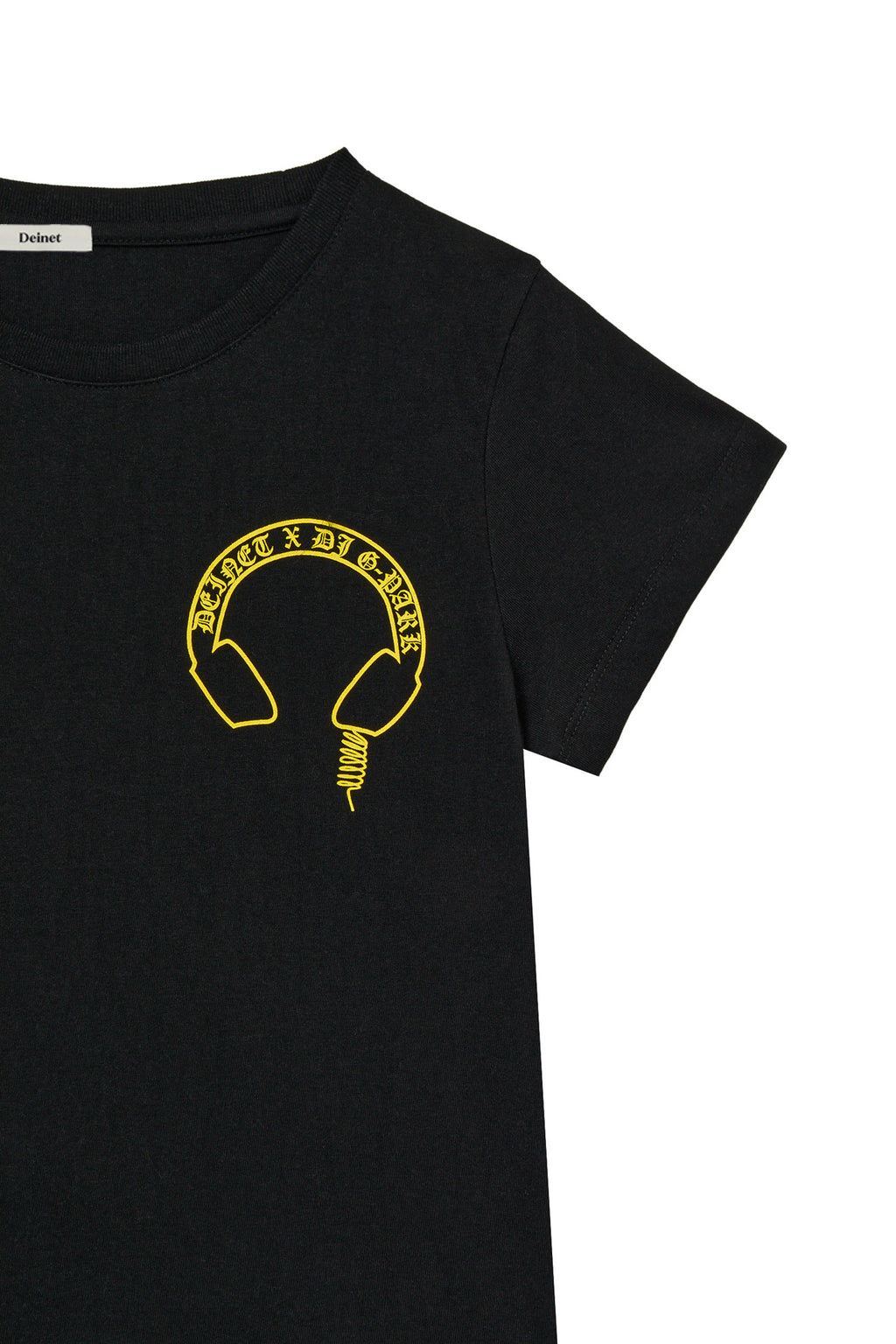 Deinet - Headset Mini T-Shirt In Black/yellow product image 4 | TRAB K-Fashion Australia