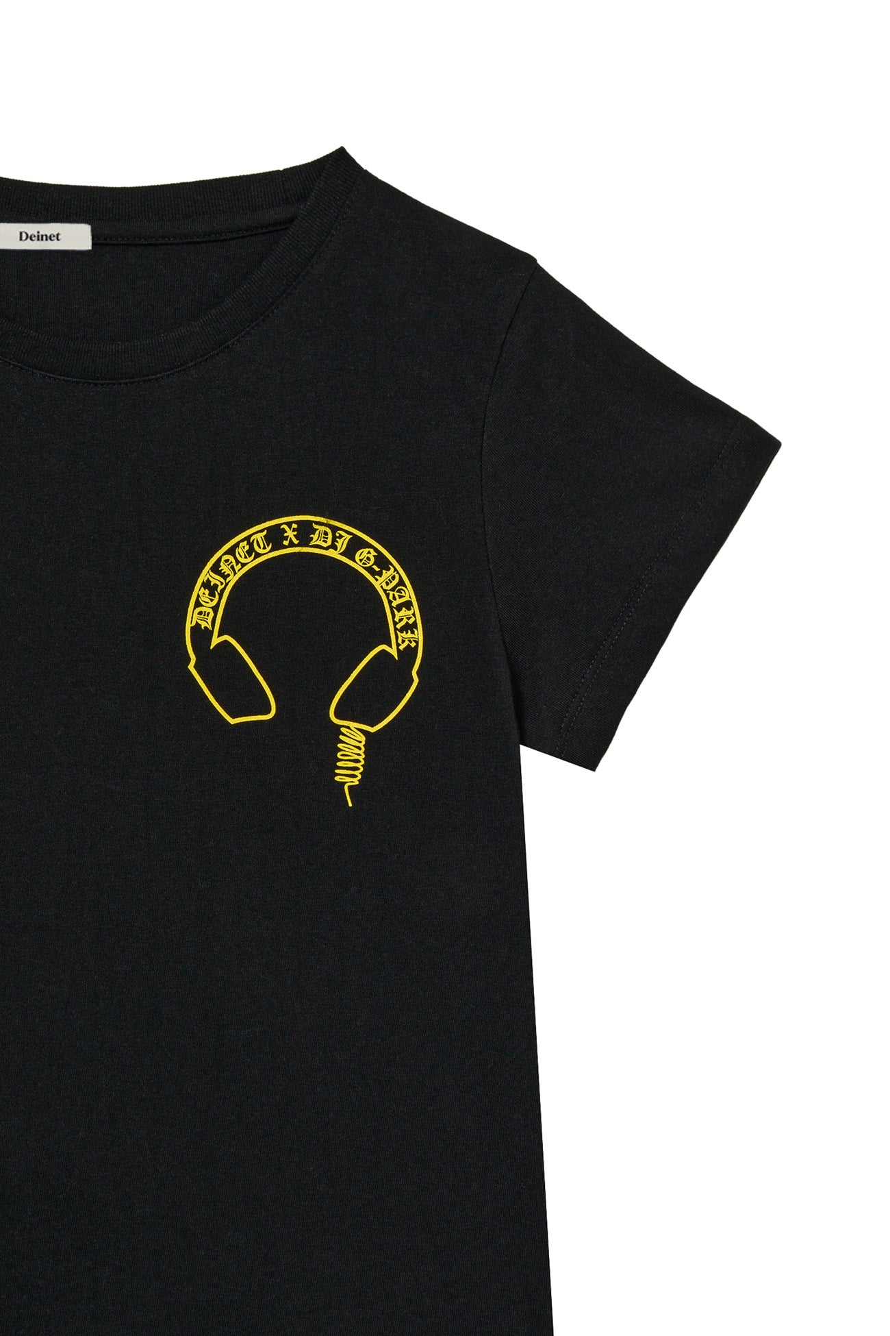 Deinet - Headset Mini T-Shirt In Black/yellow product image 4 | TRAB K-Fashion Australia