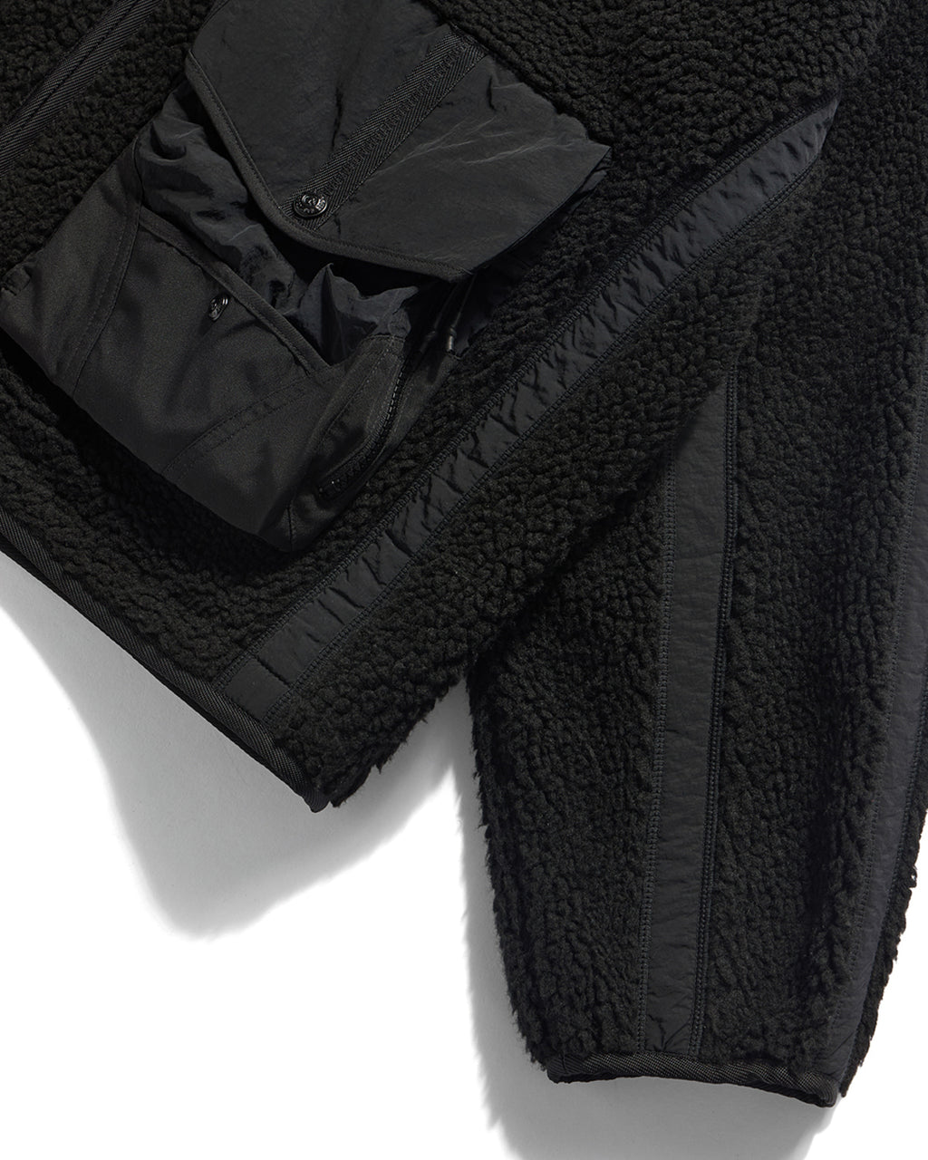 Eastlogue - Moguls Fleece Jacket (Black) product image 8 | TRAB K-Fashion Australia