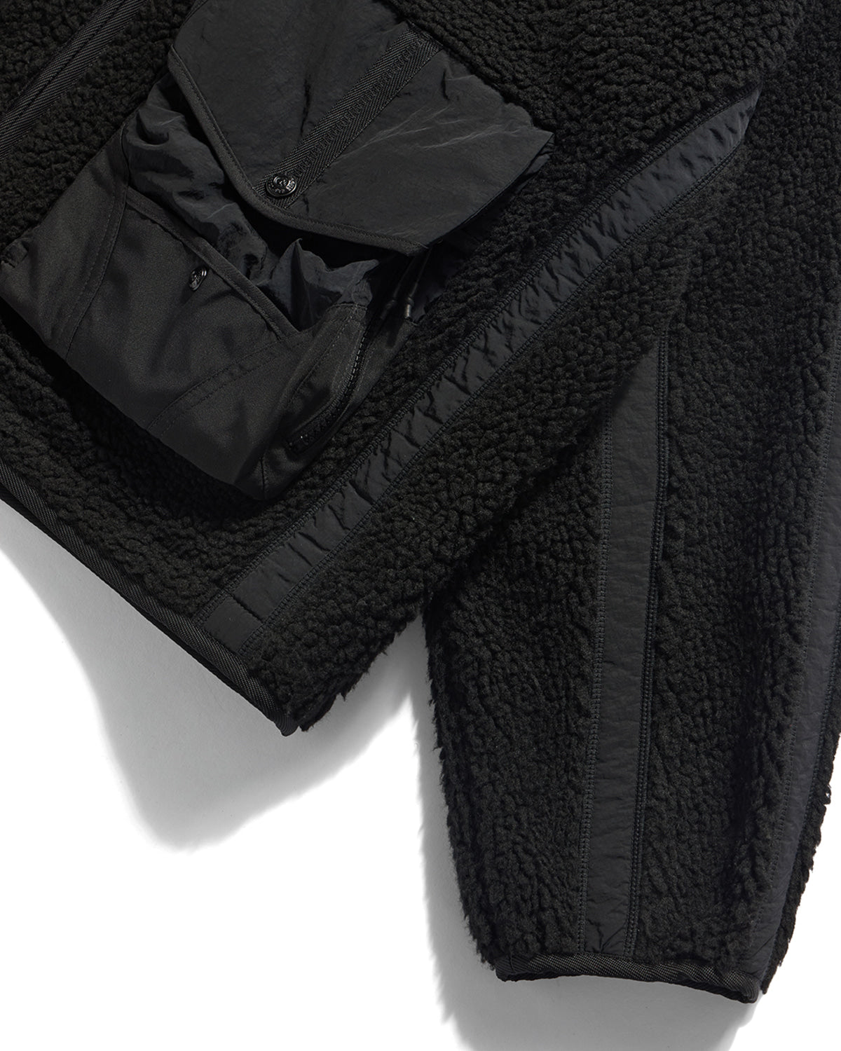 Eastlogue - Moguls Fleece Jacket (Black) product image 8 | TRAB K-Fashion Australia