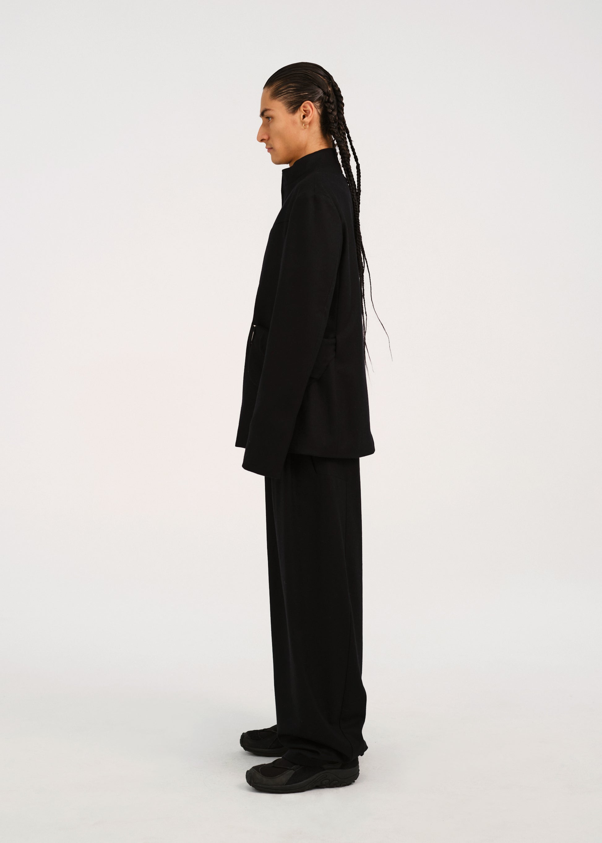 Hyein Seo - Suit Jacket w/ Waist Bag (Black) product image 2 | TRAB K-Fashion Australia