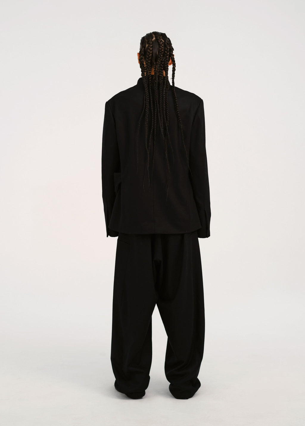 Hyein Seo - Suit Jacket w/ Waist Bag (Black) product image 3 | TRAB K-Fashion Australia
