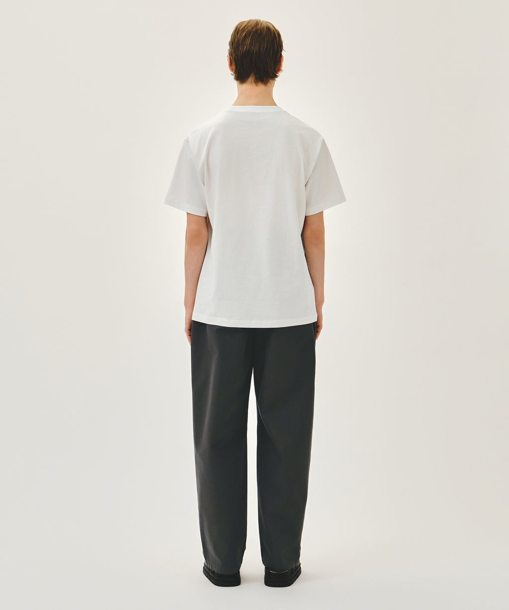 Marithe & Francois Girbaud - Curved Chino Pants (Charcoal) product image 4 | TRAB K-Fashion Australia