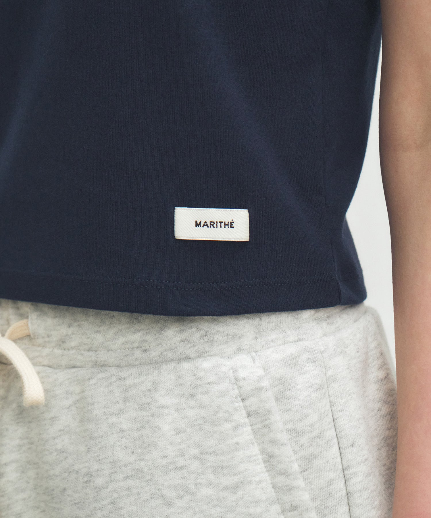 Marithe & Francois Girbaud - Basic Crop Tee (Navy) product image 4 | TRAB K-Fashion Australia