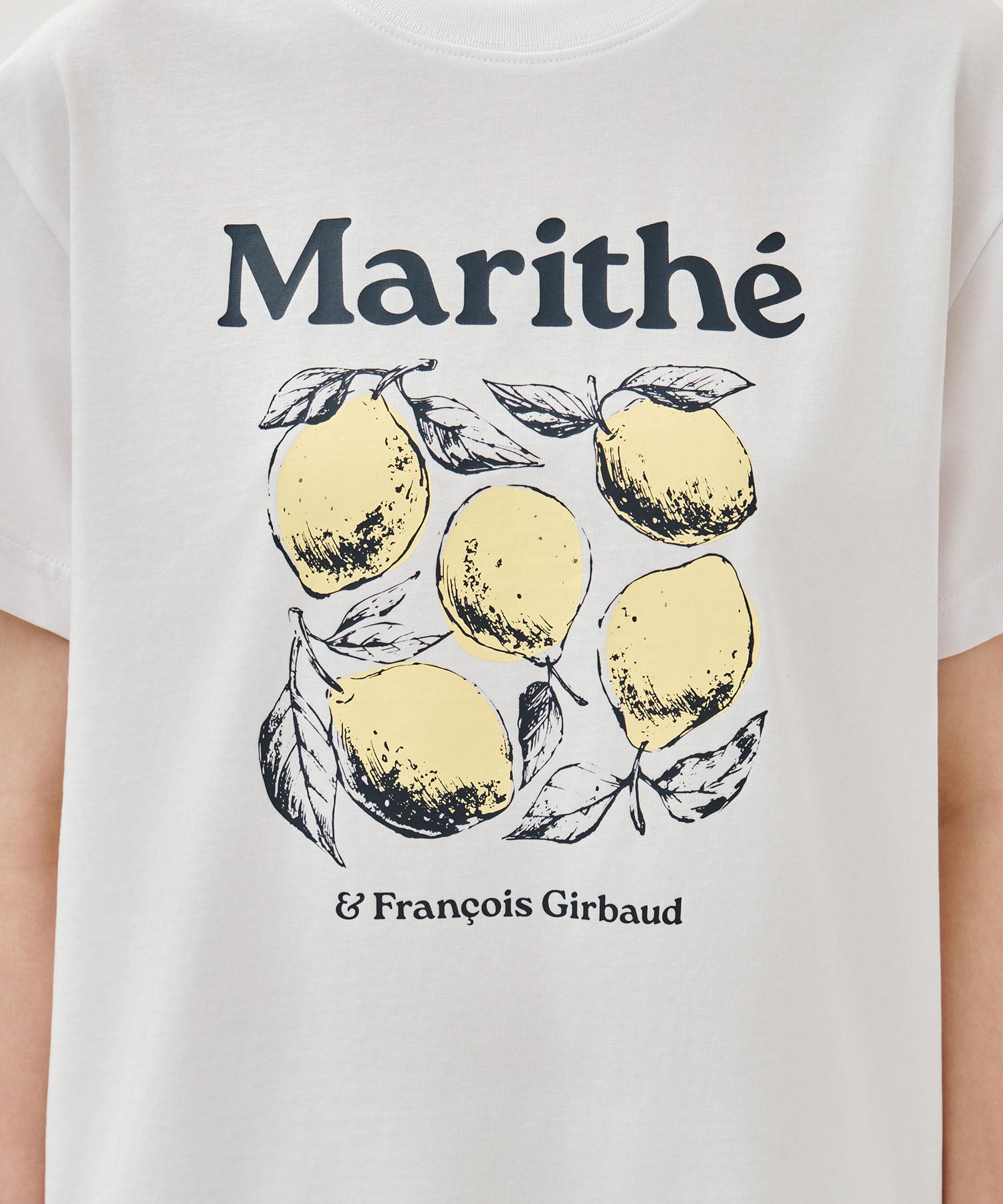 Marithe & Francois Girbaud - Aerocool Lemon Graphic Tee (White) product image 8 | TRAB K-Fashion Australia