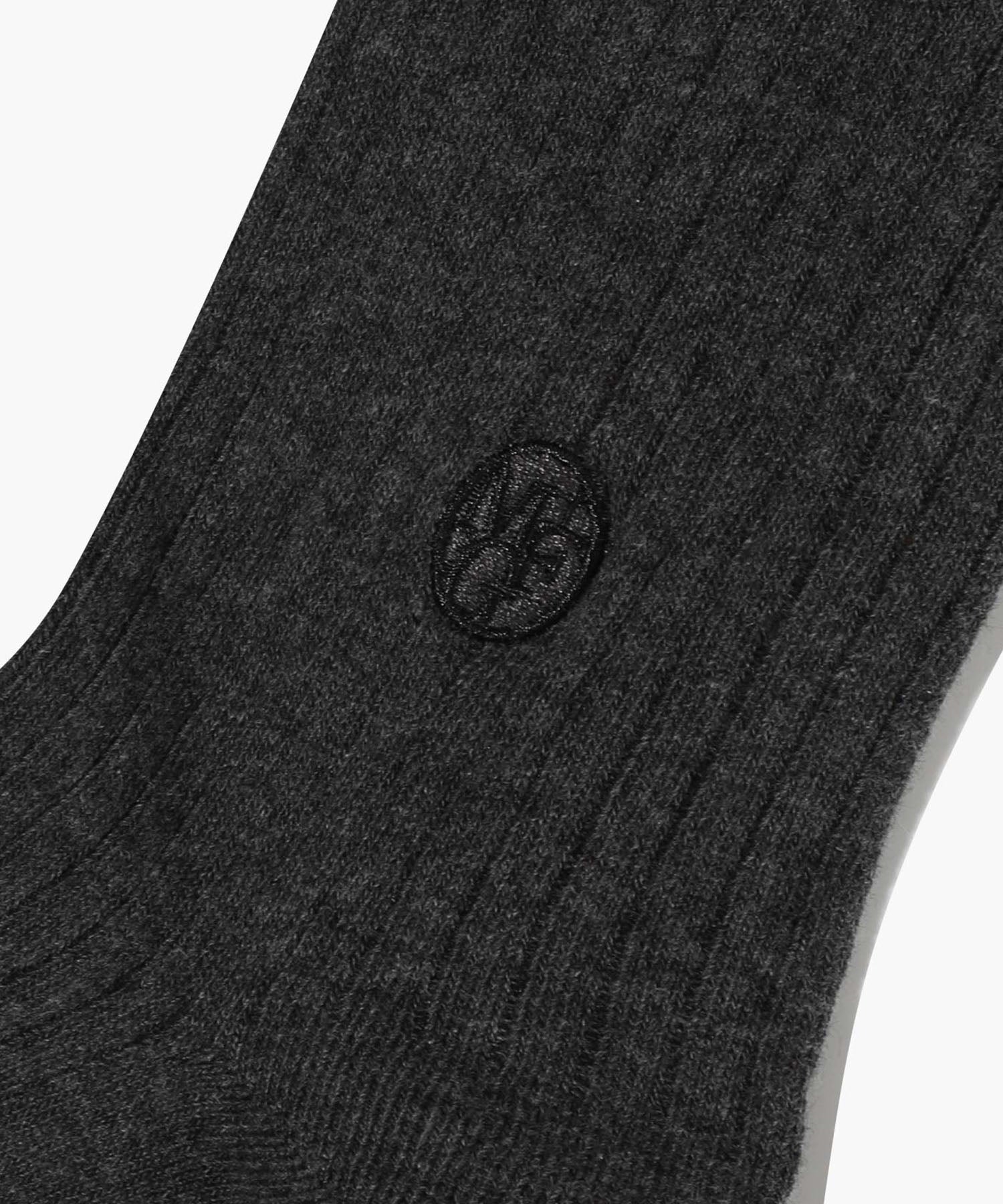 Marithe & Francois Girbaud - Circle Logo Tights (Charcoal) product image 4 | TRAB K-Fashion Australia