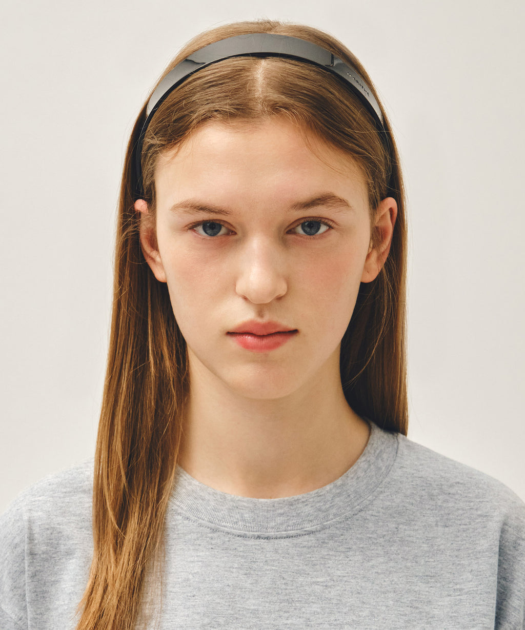 Marithe & Francois Girbaud - Regular Logo Hairband (Black) product image 5 | TRAB K-Fashion Australia