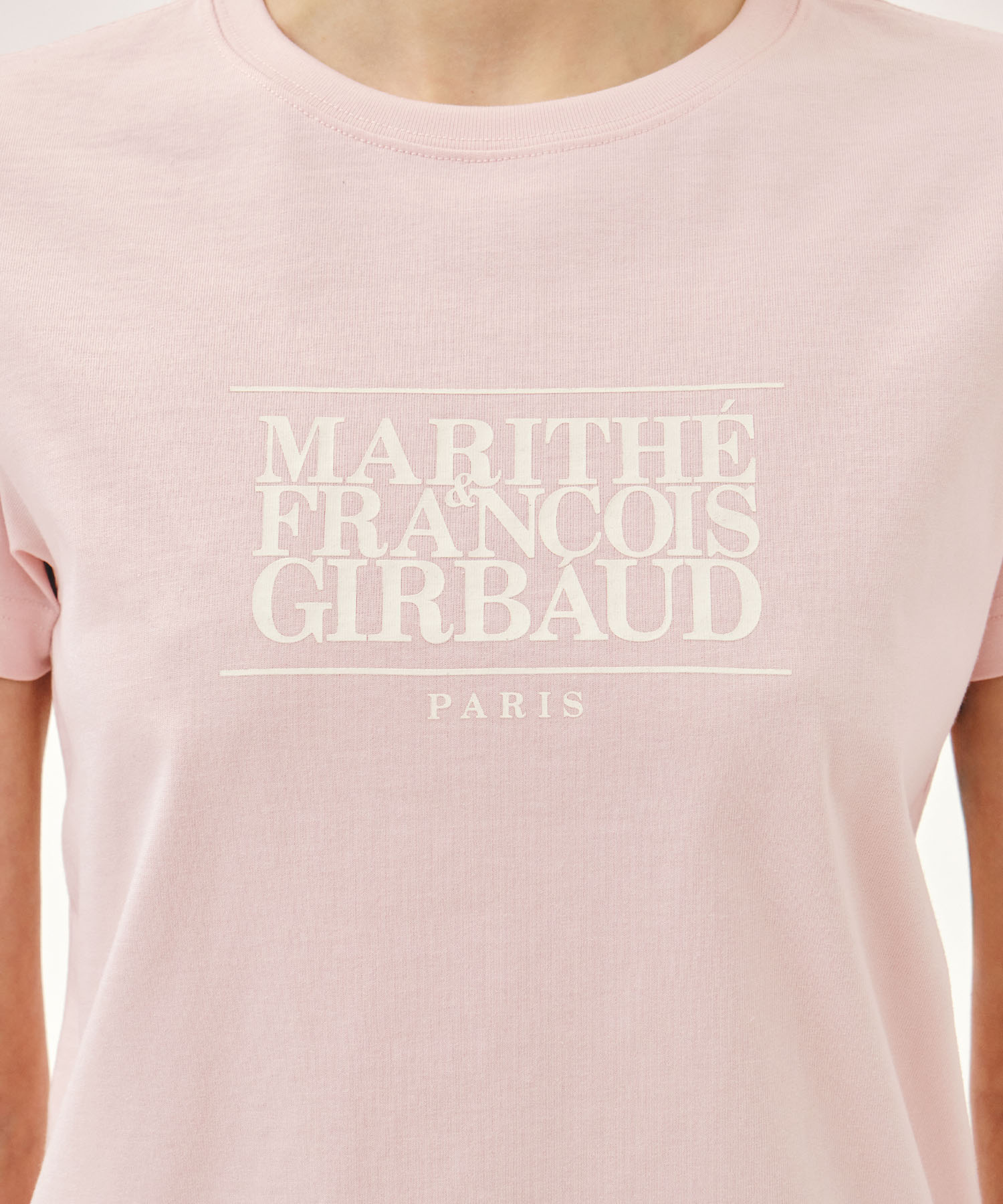 Marithe & Francois Girbaud - Classic Logo Tee (Light Pink) product image 4 | TRAB K-Fashion Australia
