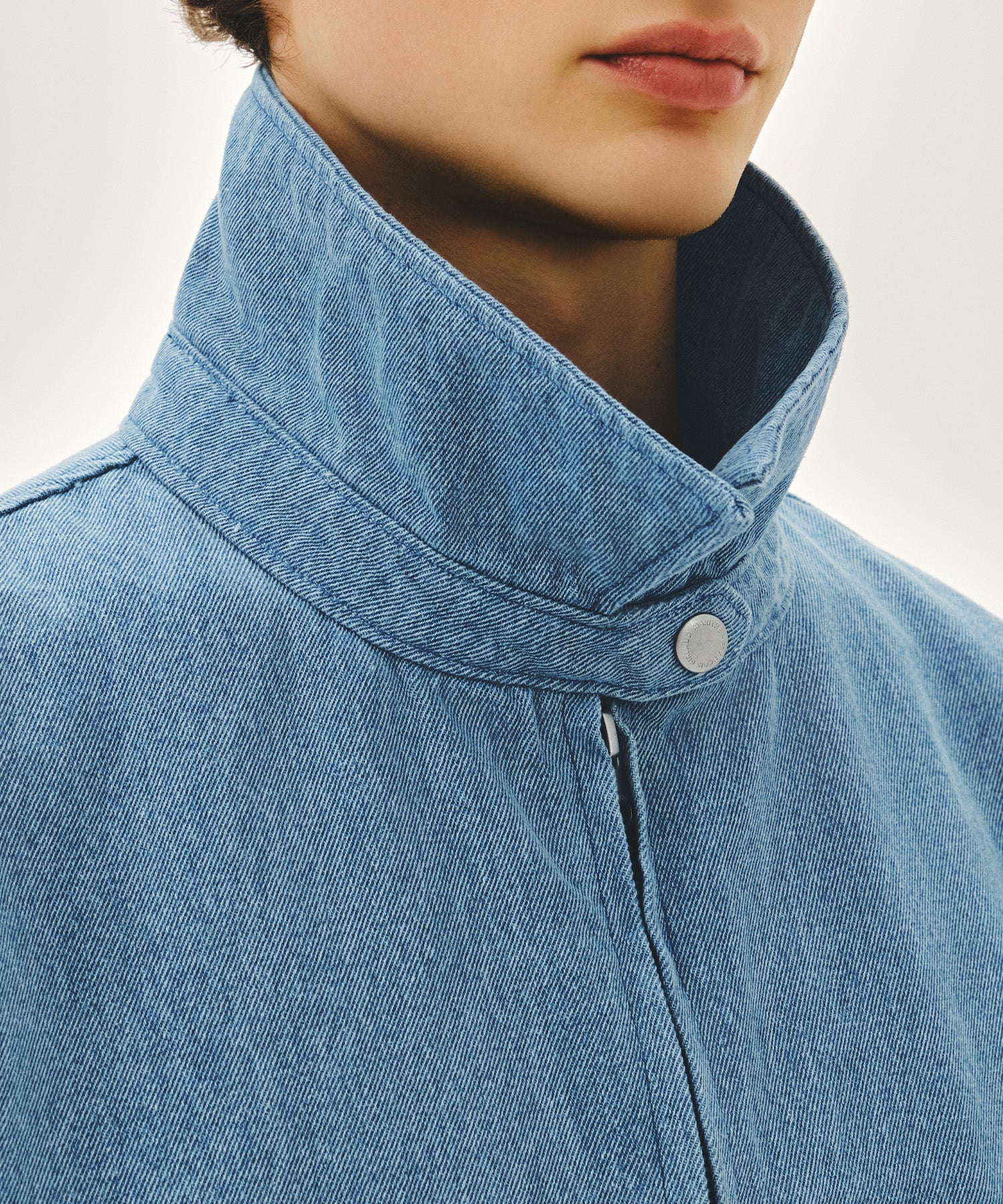 Marithe & Francois Girbaud - Denim Harrington Jacket (Blue) product image 4 | TRAB K-Fashion Australia