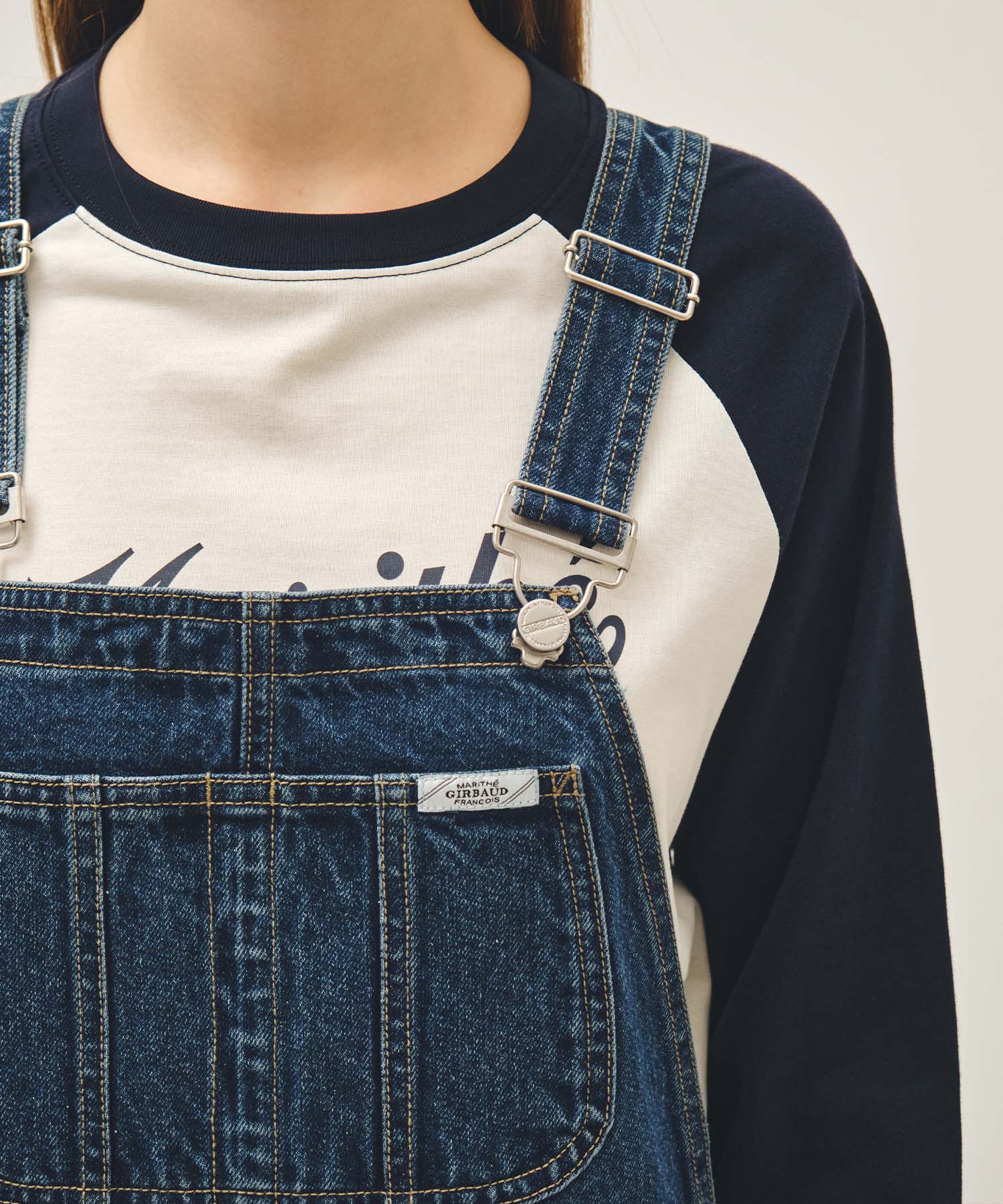 Marithe & Francois Girbaud - Denim Overall Pants (Blue) product image 4 | TRAB K-Fashion Australia