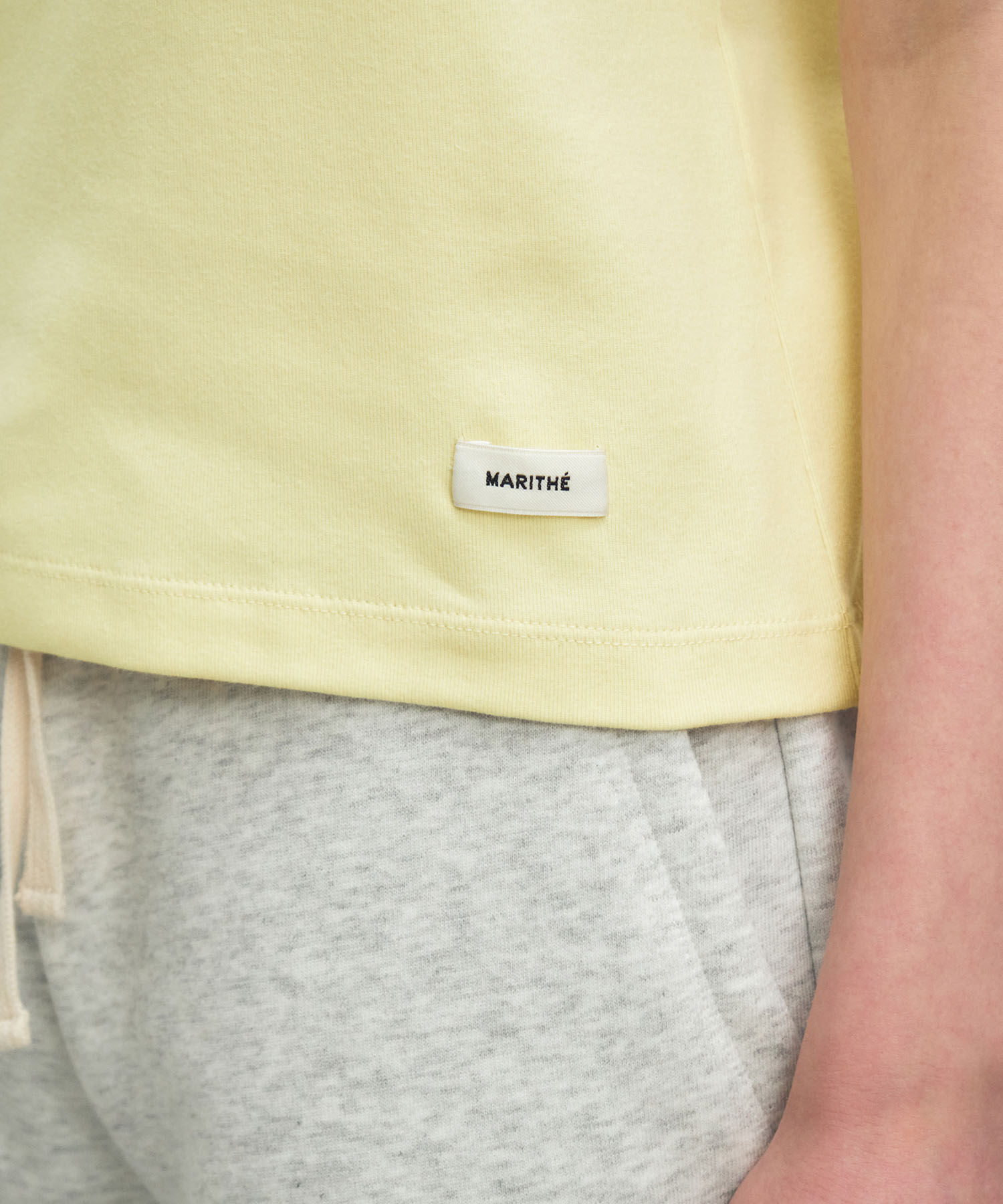 Marithe & Francois Girbaud - Basic Tee (Light Yellow) product image 4 | TRAB K-Fashion Australia