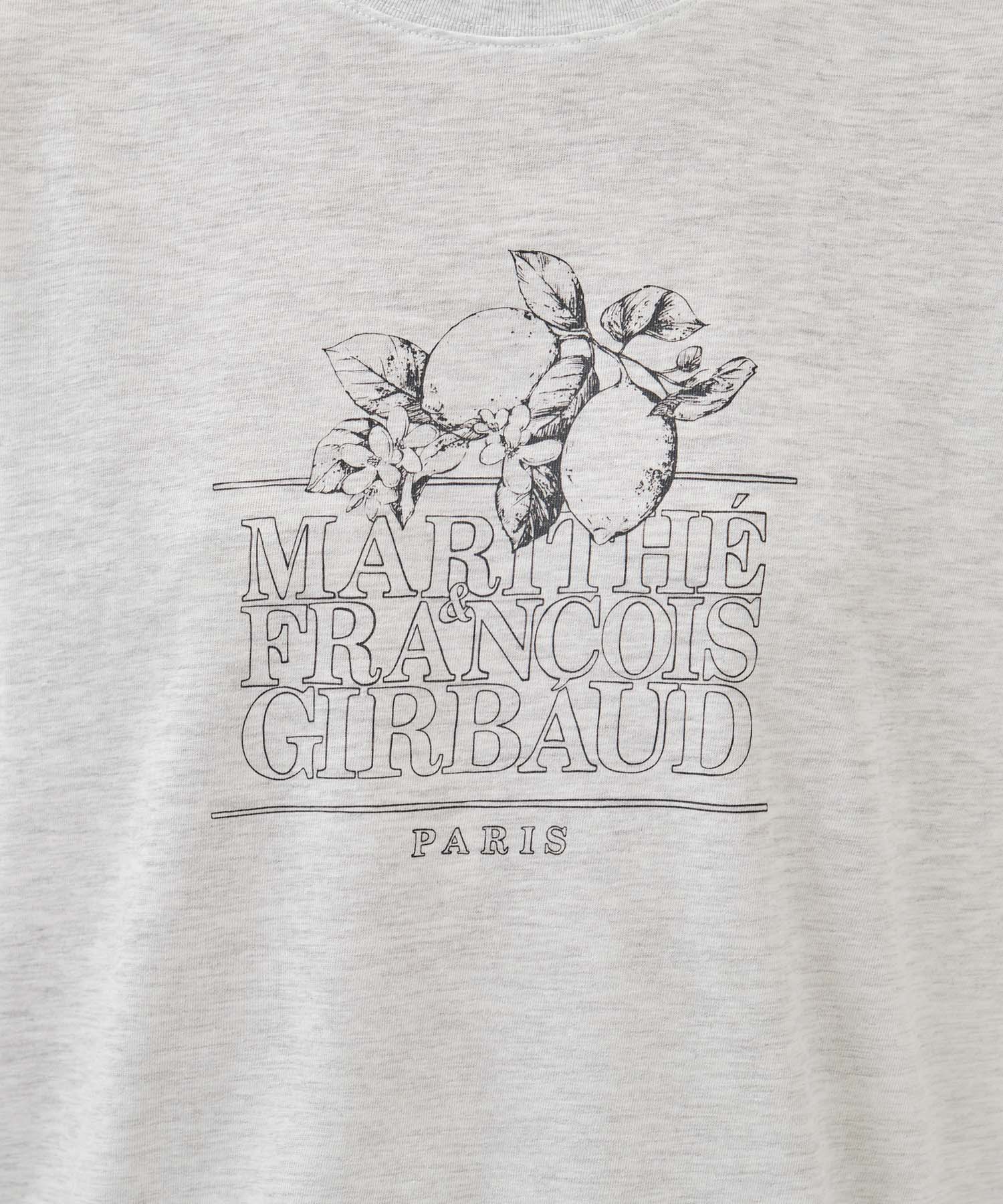 Marithe & Francois Girbaud - Aerocool Lemon Classic Logo Tee (Light Heather Gray) product image 4 | TRAB K-Fashion Australia