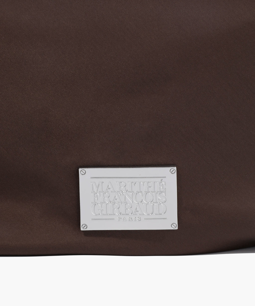 Marithe & Francois Girbaud - Classic Logo Round Shoulder Bag (Brown) product image 4 | TRAB K-Fashion Australia