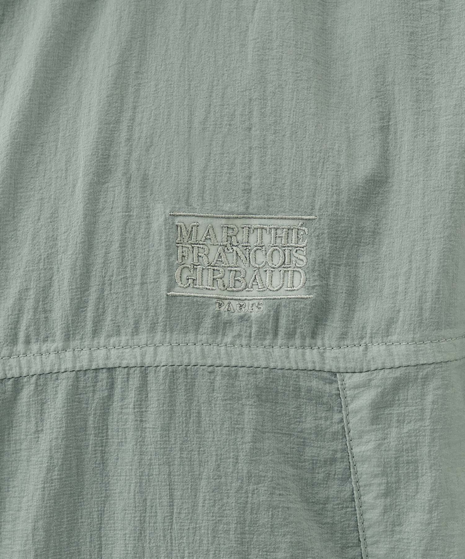 Marithe & Francois Girbaud - Hooded Packable Nylon Jacket (Mint Gray) product image 4 | TRAB K-Fashion Australia