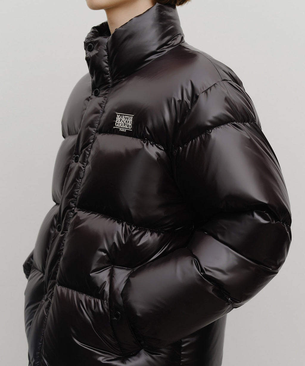 Marithe & Francois Girbaud - Glossy Down Jacket (Black) product image 4 | TRAB K-Fashion Australia