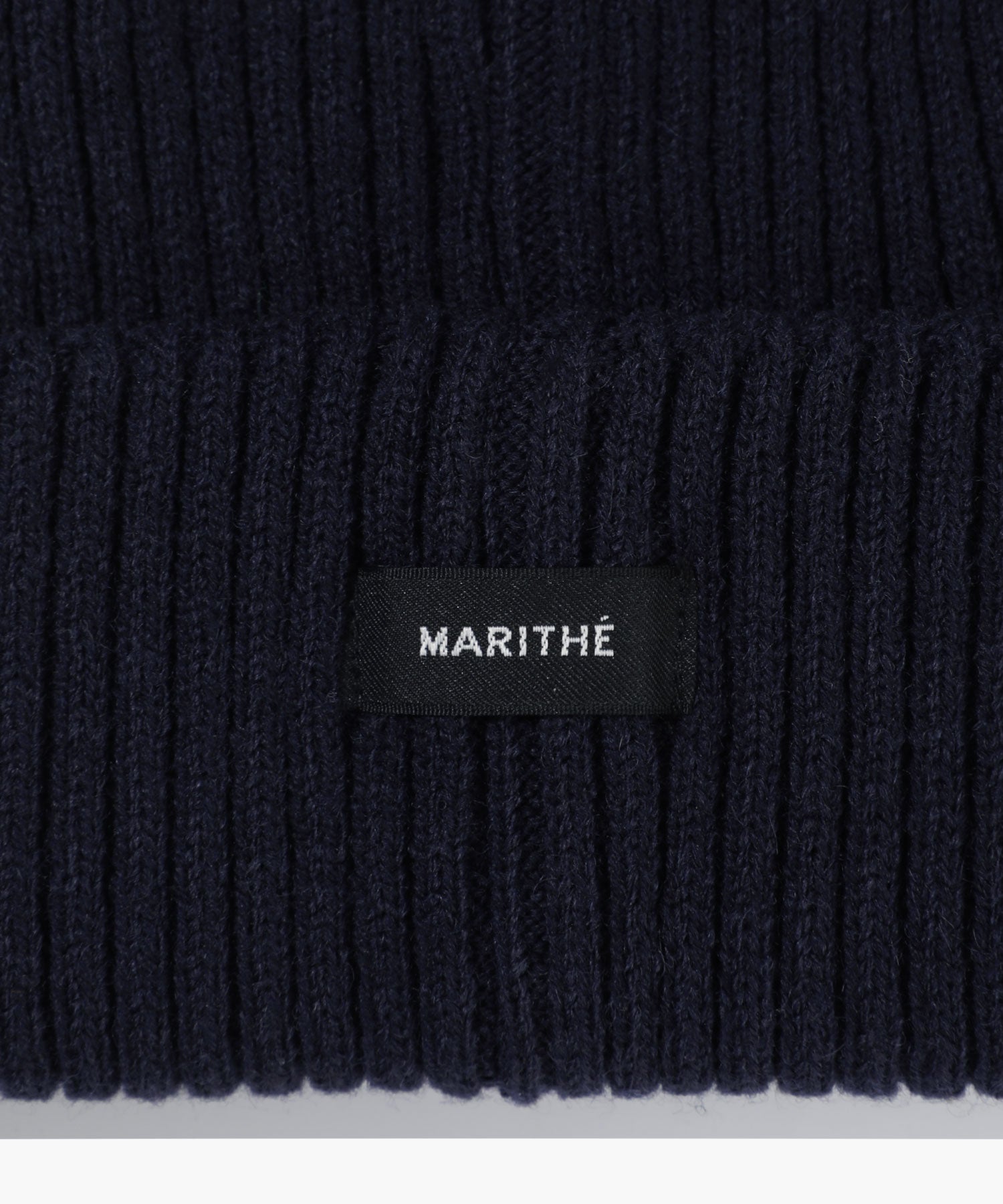 Marithe & Francois Girbaud - Doodle Bear Beanie (Navy) product image 4 | TRAB K-Fashion Australia