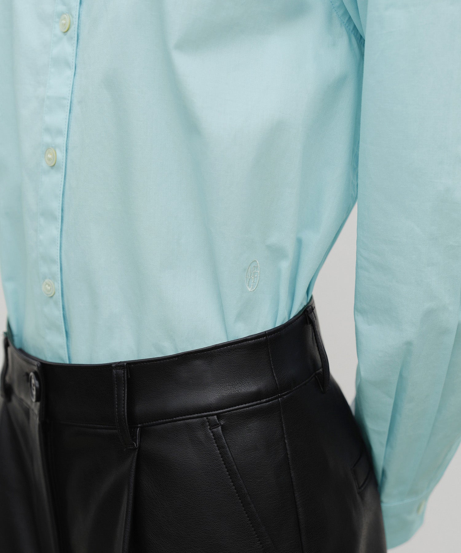 Marithe & Francois Girbaud - Crispy Shirt (Sky Blue) product image 4 | TRAB K-Fashion Australia