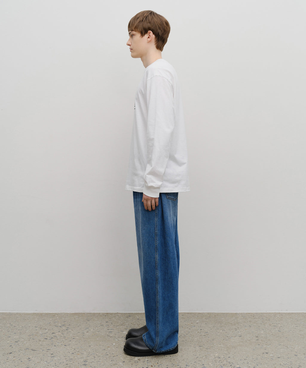 Marithe & Francois Girbaud - High Straight Denim Pants (Blue) product image 4 | TRAB K-Fashion Australia