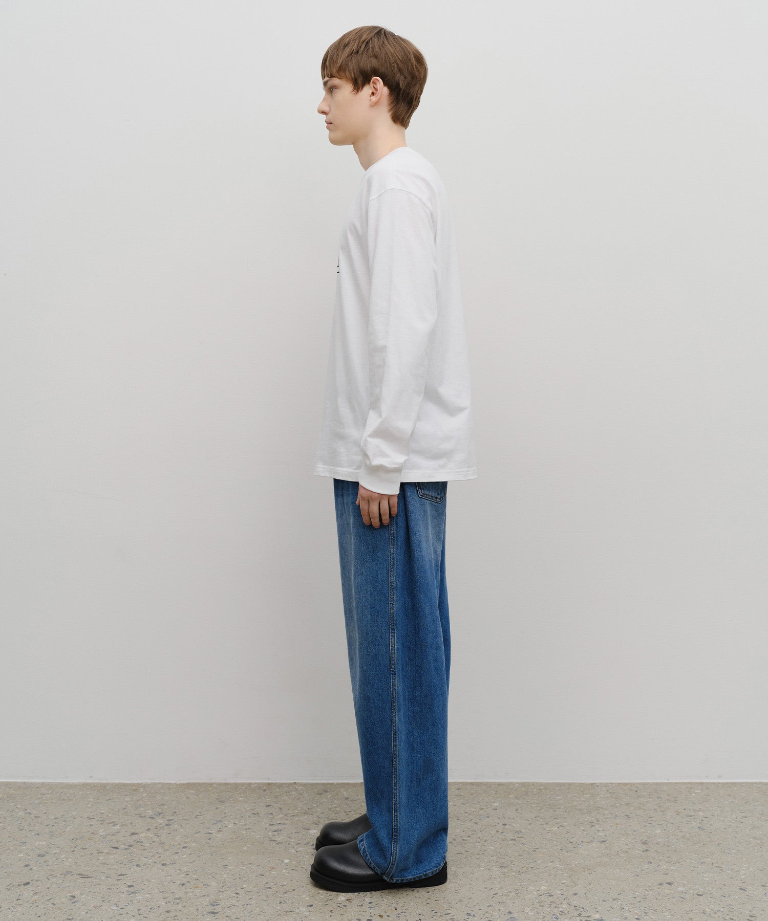 Marithe & Francois Girbaud - High Straight Denim Pants (Blue) product image 4 | TRAB K-Fashion Australia