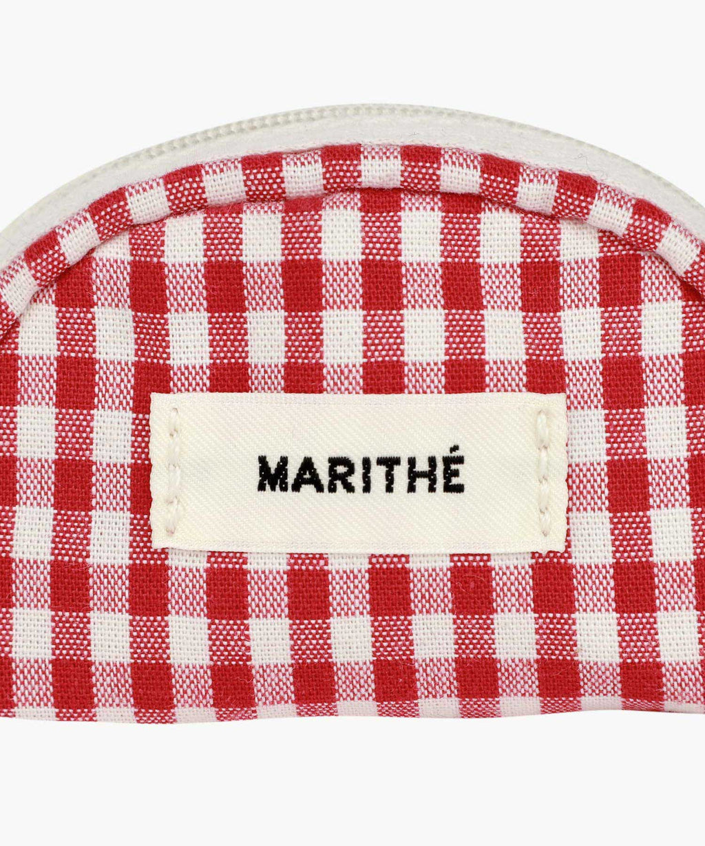 Marithe & Francois Girbaud - Regular Logo Mini Keyring Pouch (Red) product image 4 | TRAB K-Fashion Australia