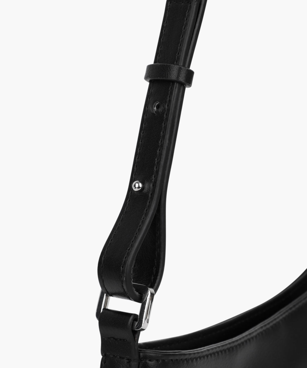 Marithe & Francois Girbaud - Regular Logo Mini Peanut Bag (Black) product image 4 | TRAB K-Fashion Australia