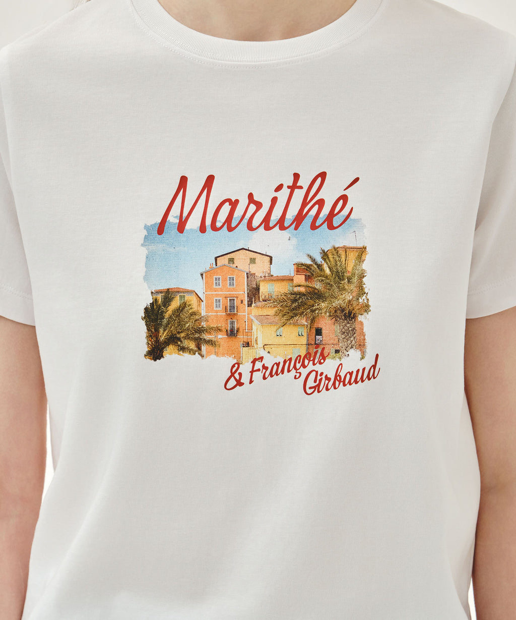 Marithe & Francois Girbaud - Aerocool Resort Graphic Tee (White) product image 4 | TRAB K-Fashion Australia